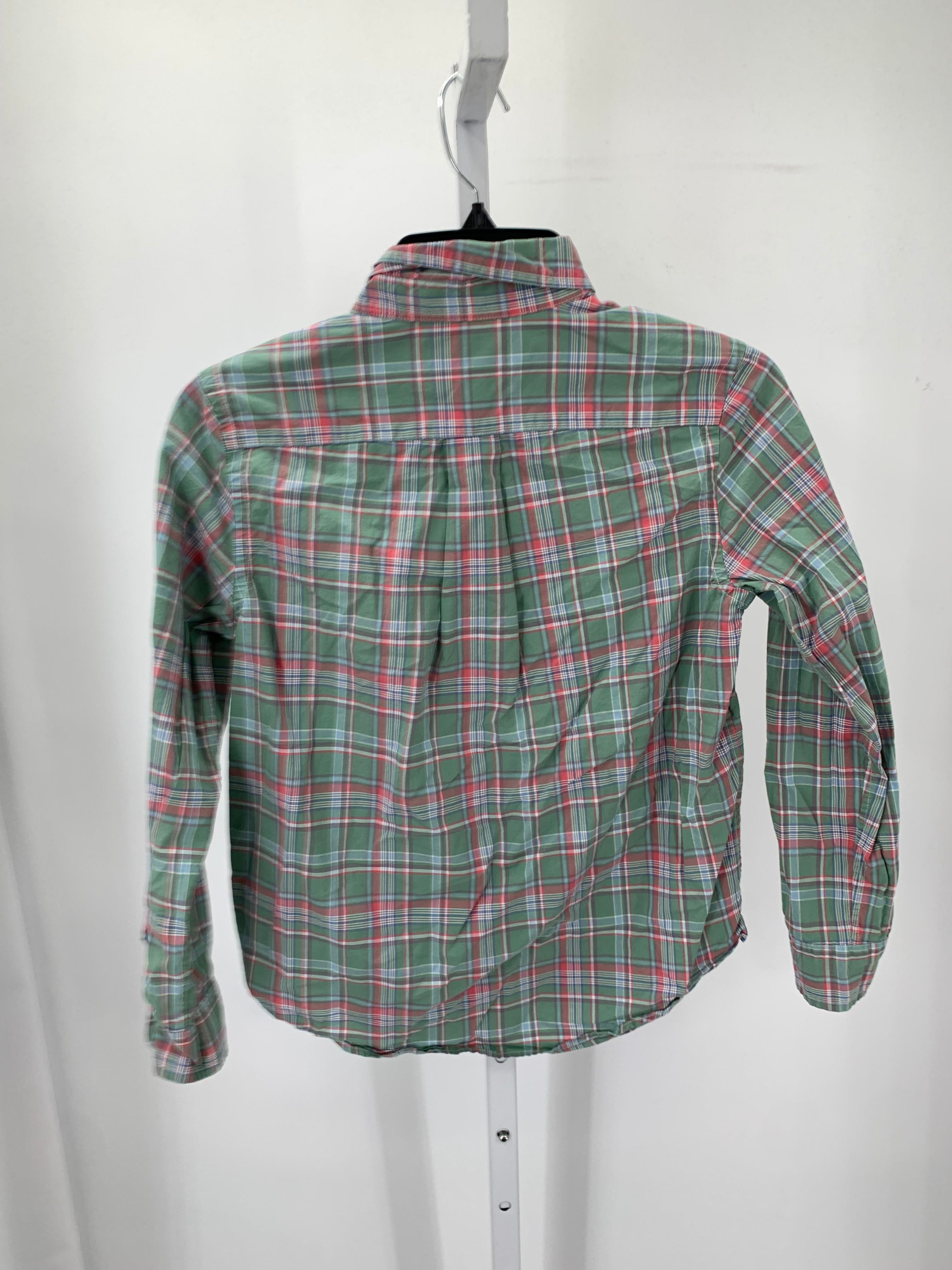 PLAID BTN DOWN