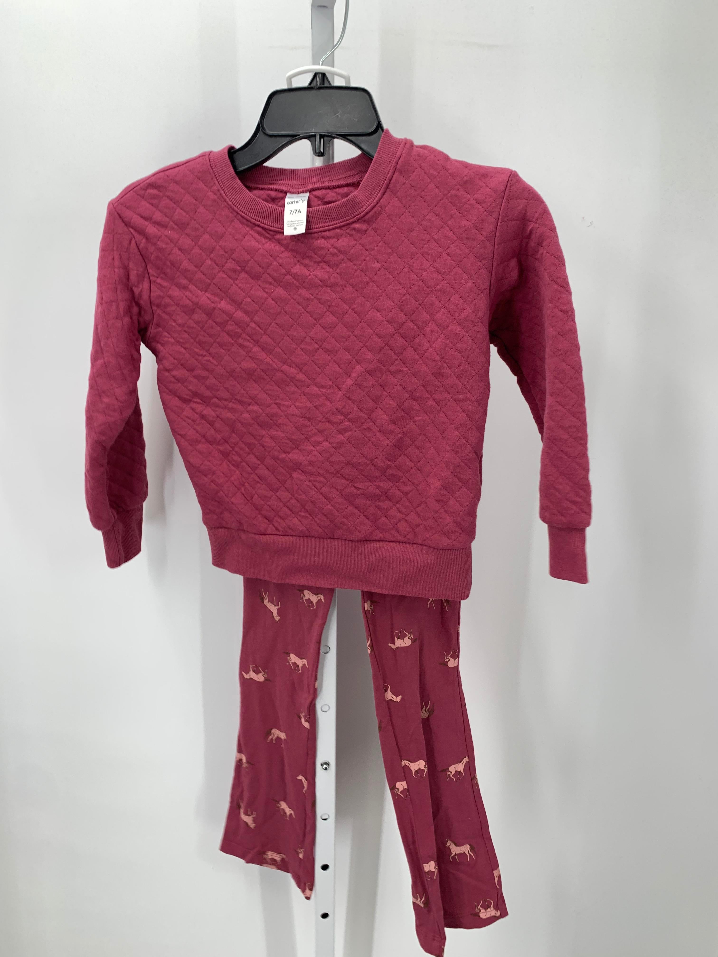 Carters Size 7 Girls 2 Pieces