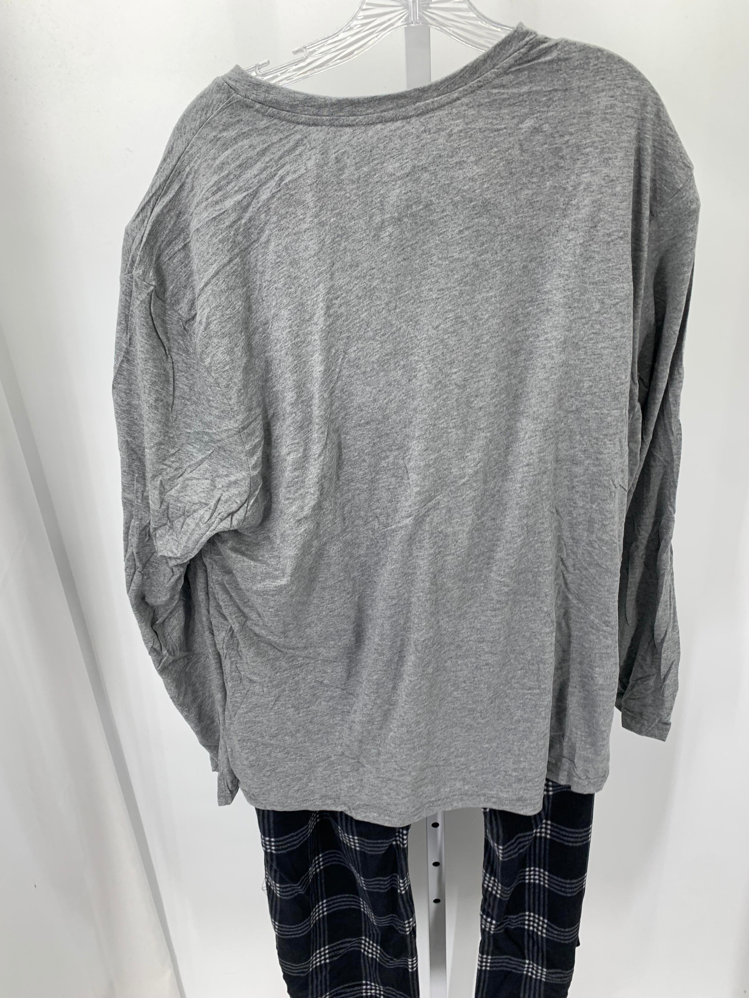 NWOT GREY SHIRT FLEECE PANTS