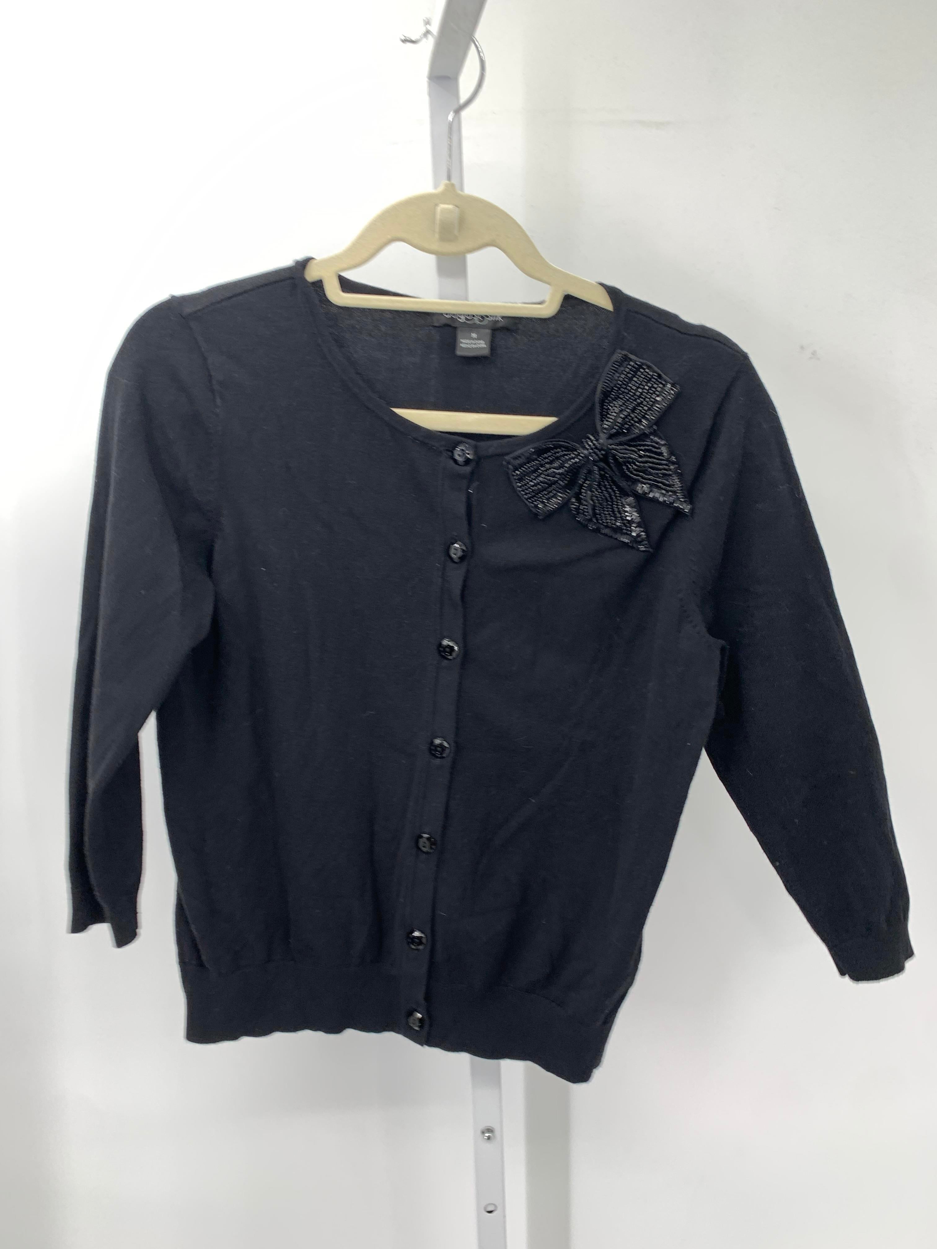 August Silk Size Medium Misses 3/4 Sleeve Sweater