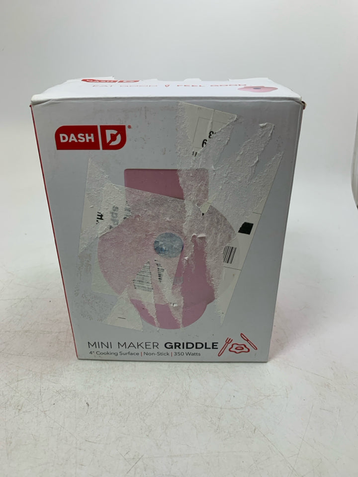 NIP MINI MAKER GRIDDLE.