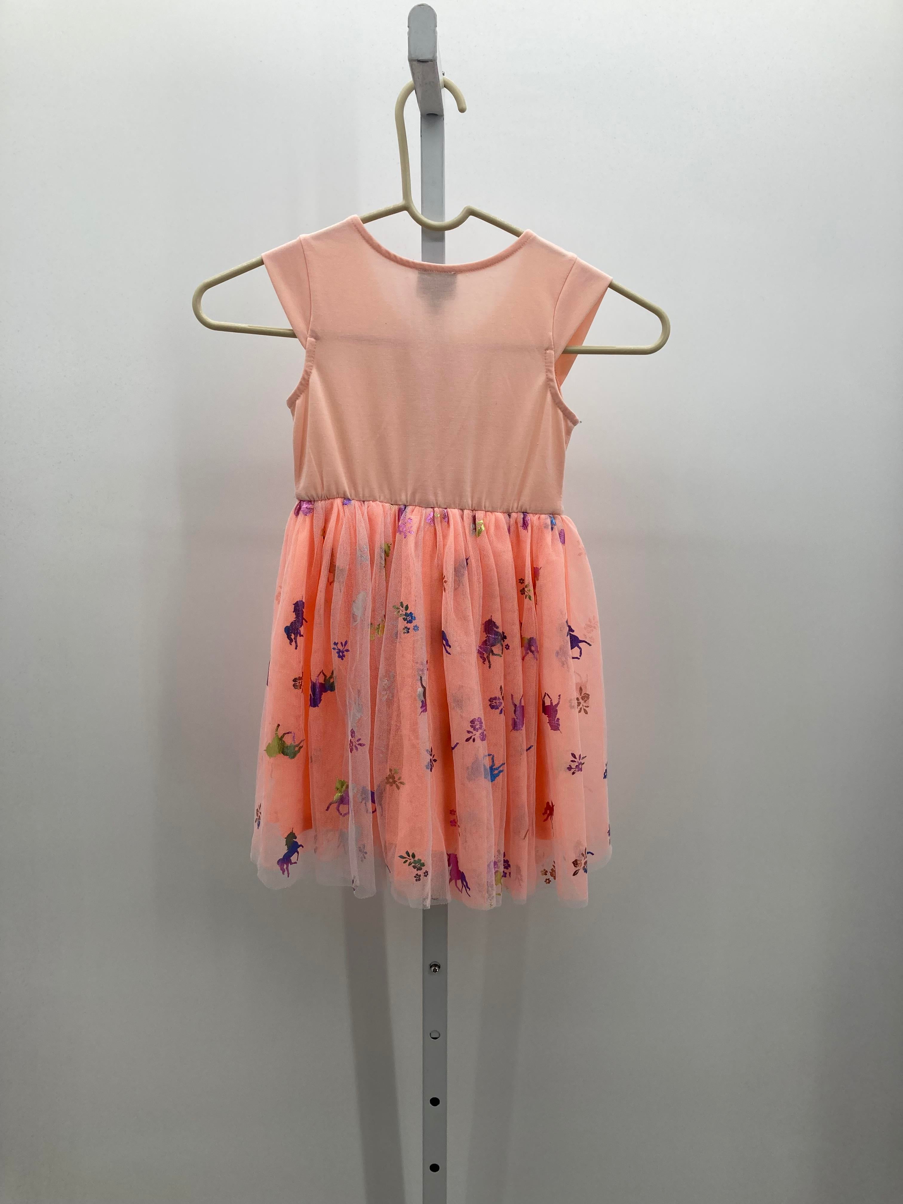 Pink & Violet Size 5 Girls Sleeveless Dress
