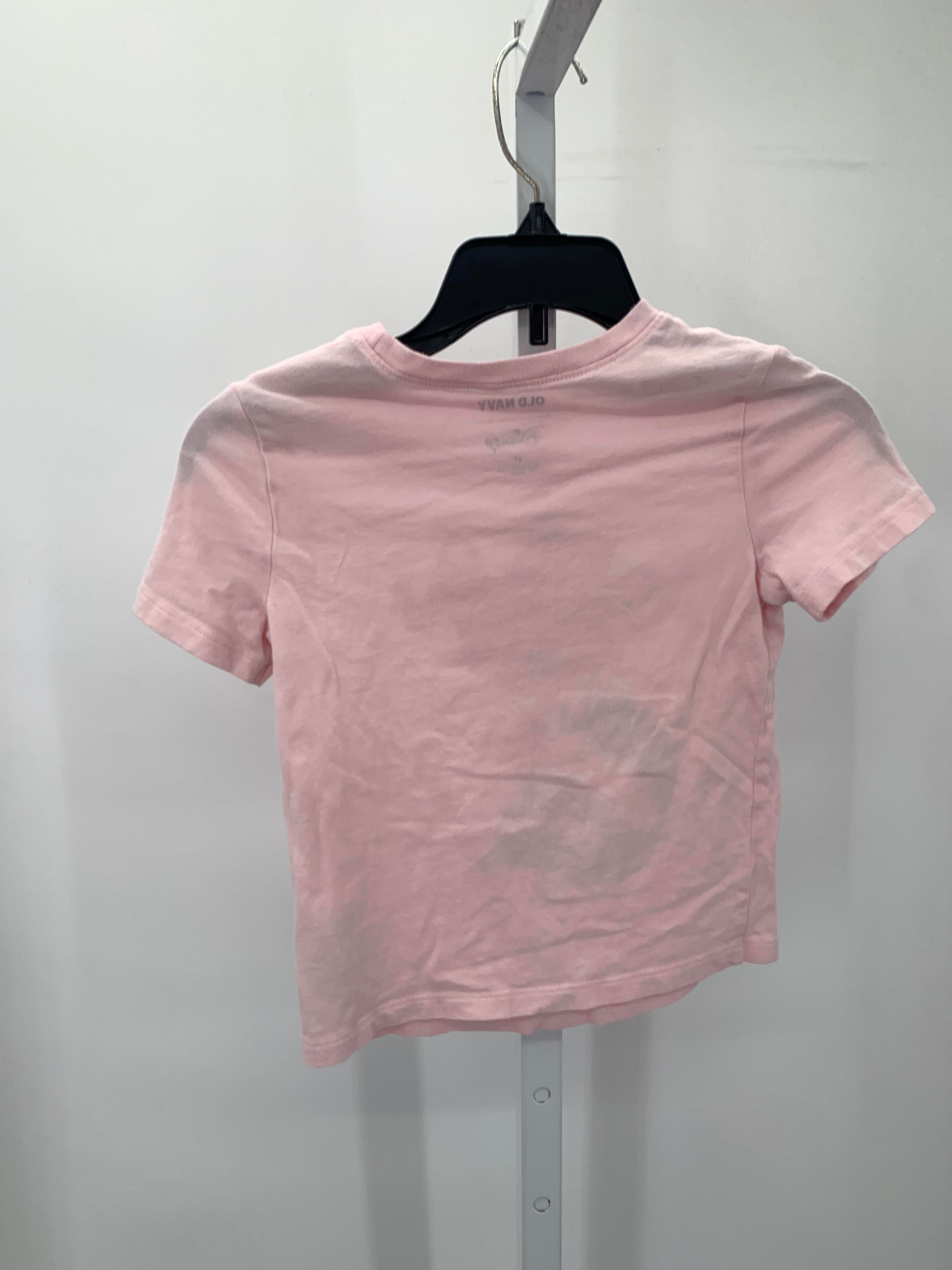 Disney Size 5T Girls Short Sleeve Shirt