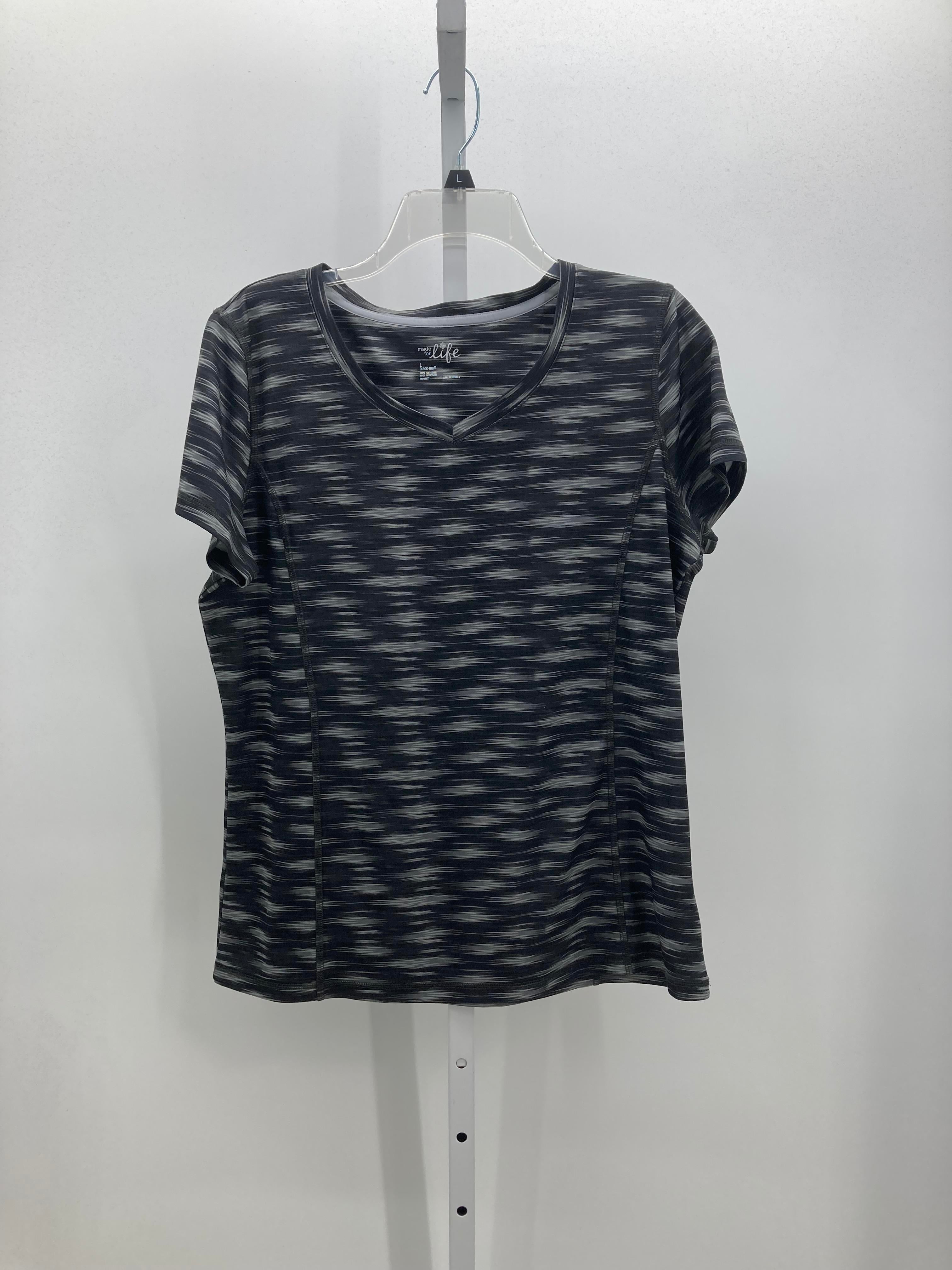 Made for Life Size Large Misses Short Sleeve Shirt
