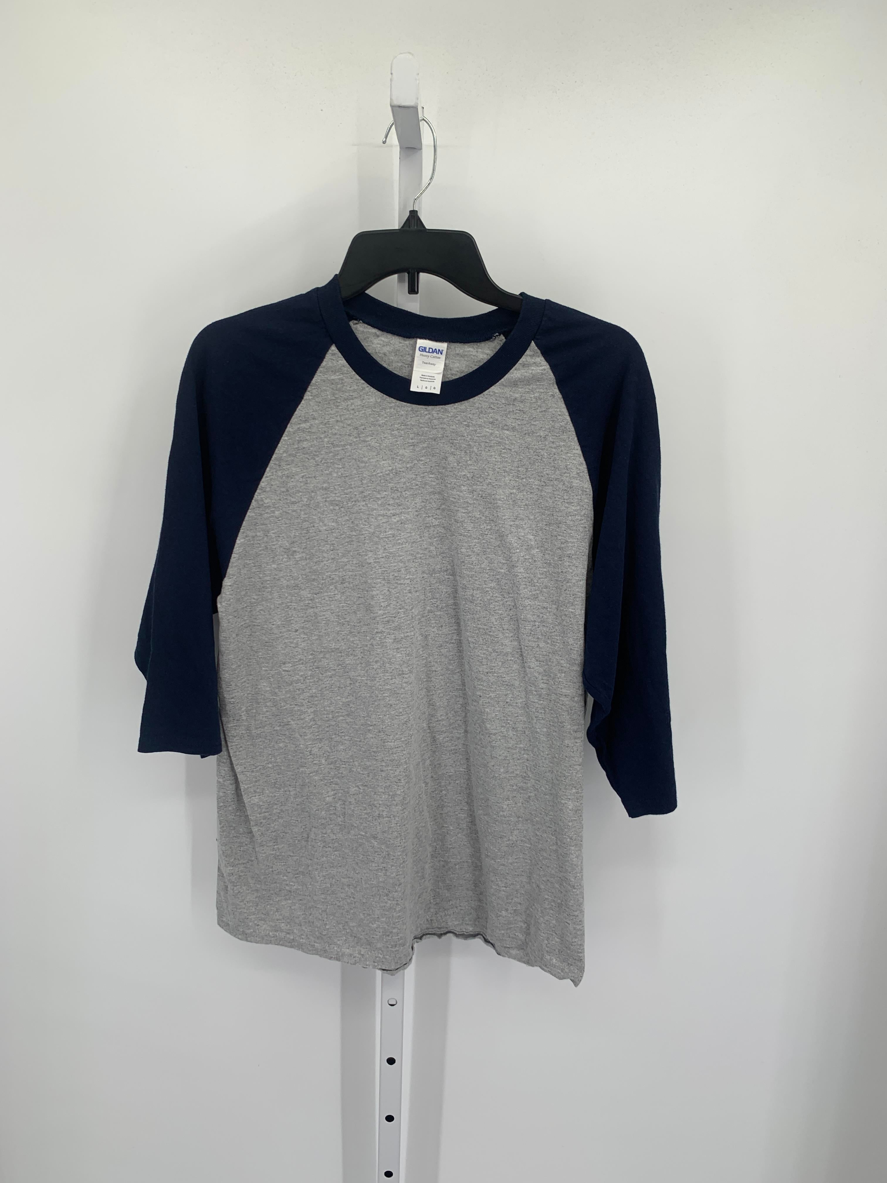 NAVY KNIT SHIRT