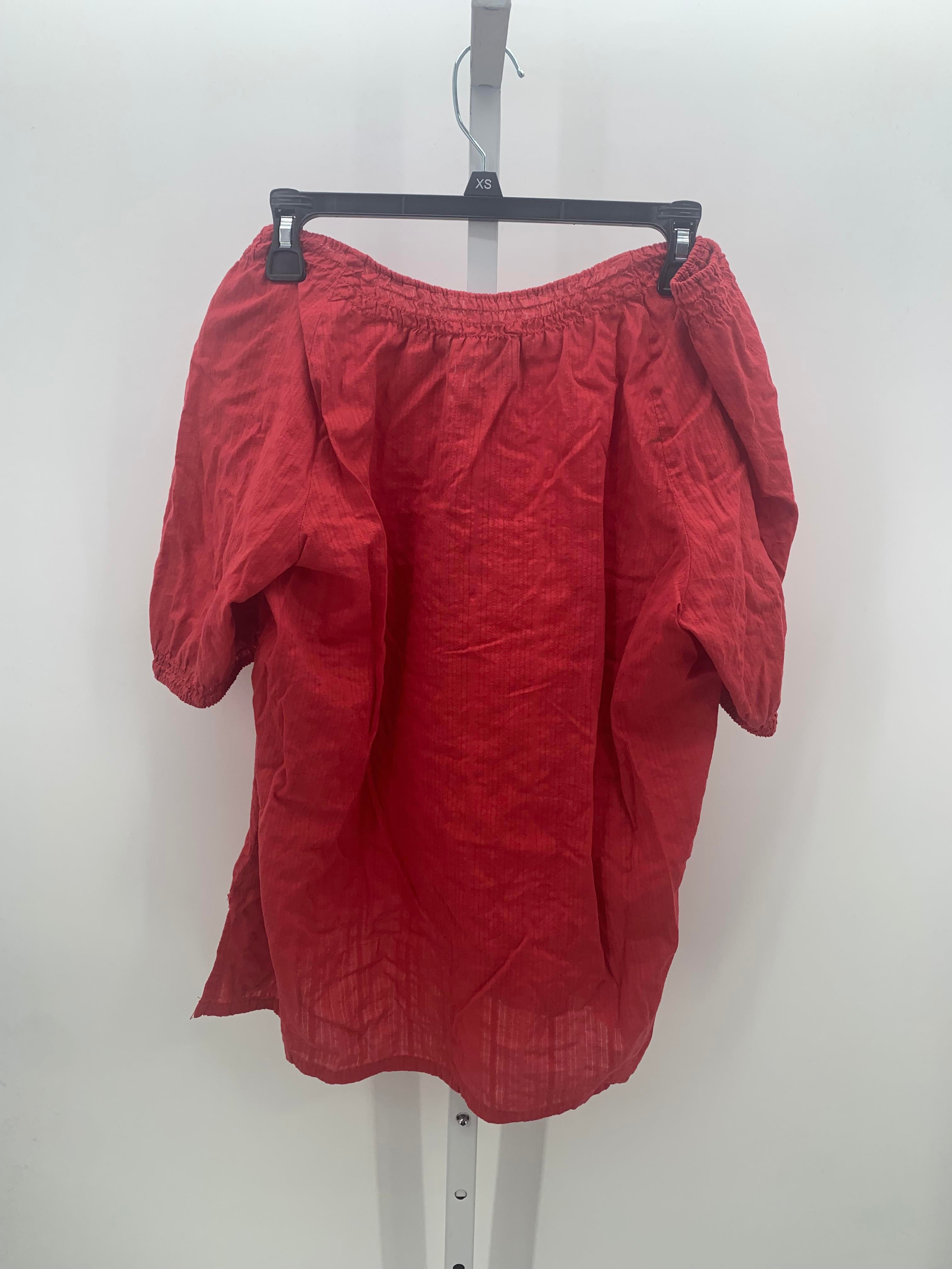 Eddie Bauer Size XXL Misses Short Sleeve Shirt