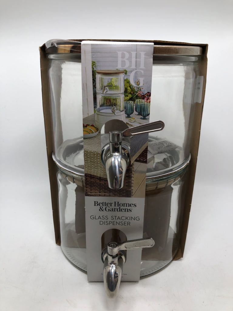 NIP GLASS STACKING DISPENSER.