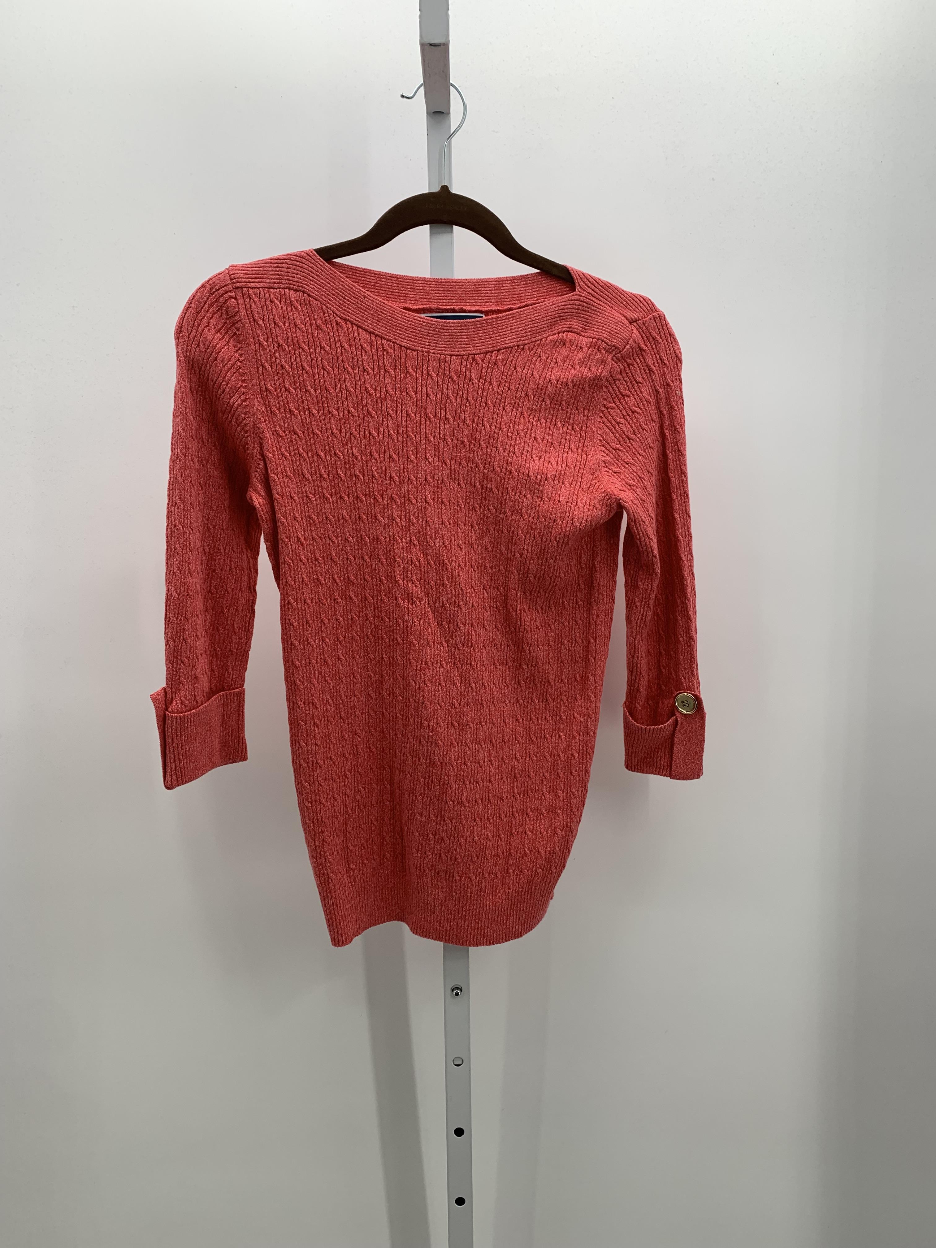 Karen Scott Size X Small Misses 3/4 Sleeve Sweater