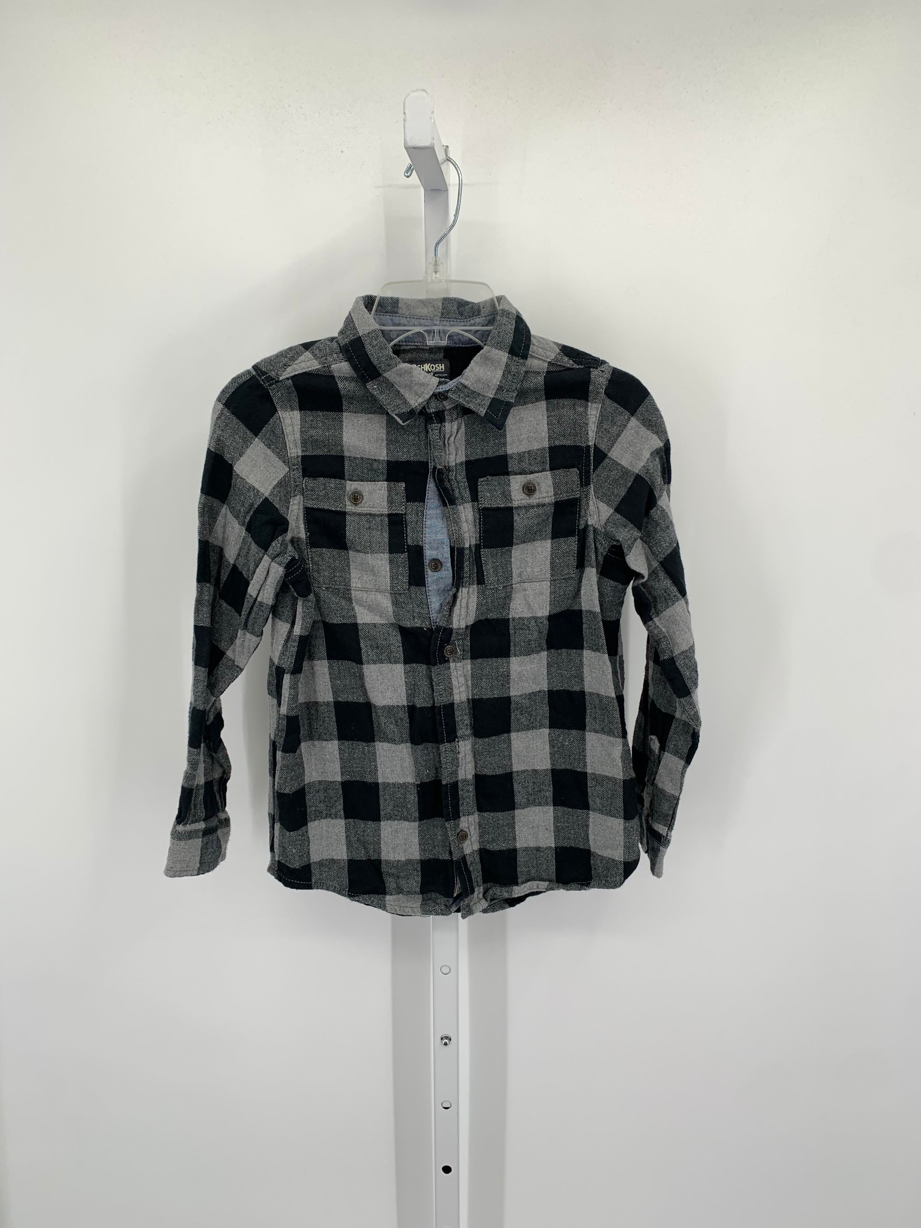 BLACK CHECKERED BUTTON DOWN