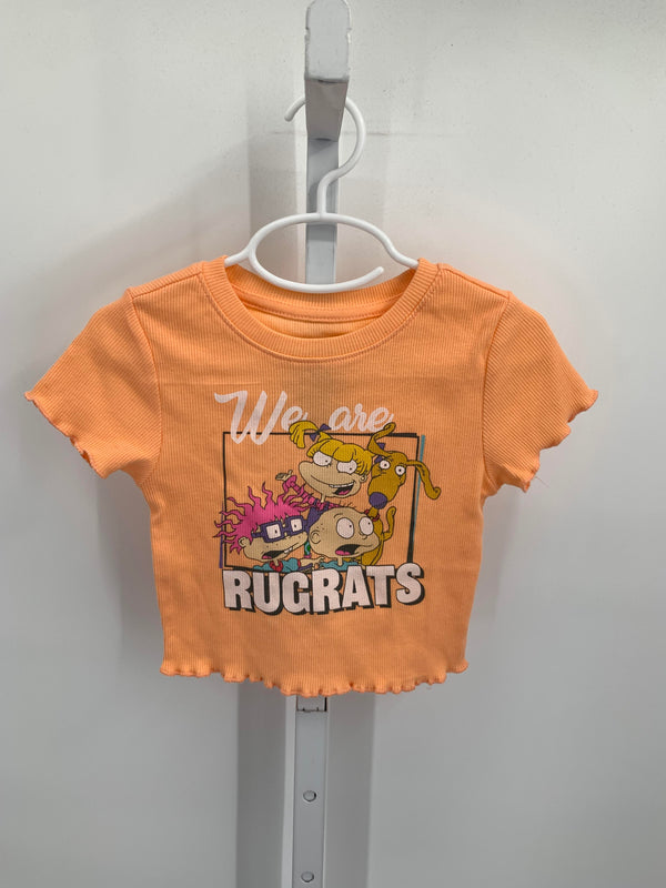 Nickelodeon Size 4-5 Girls Short Sleeve Shirt