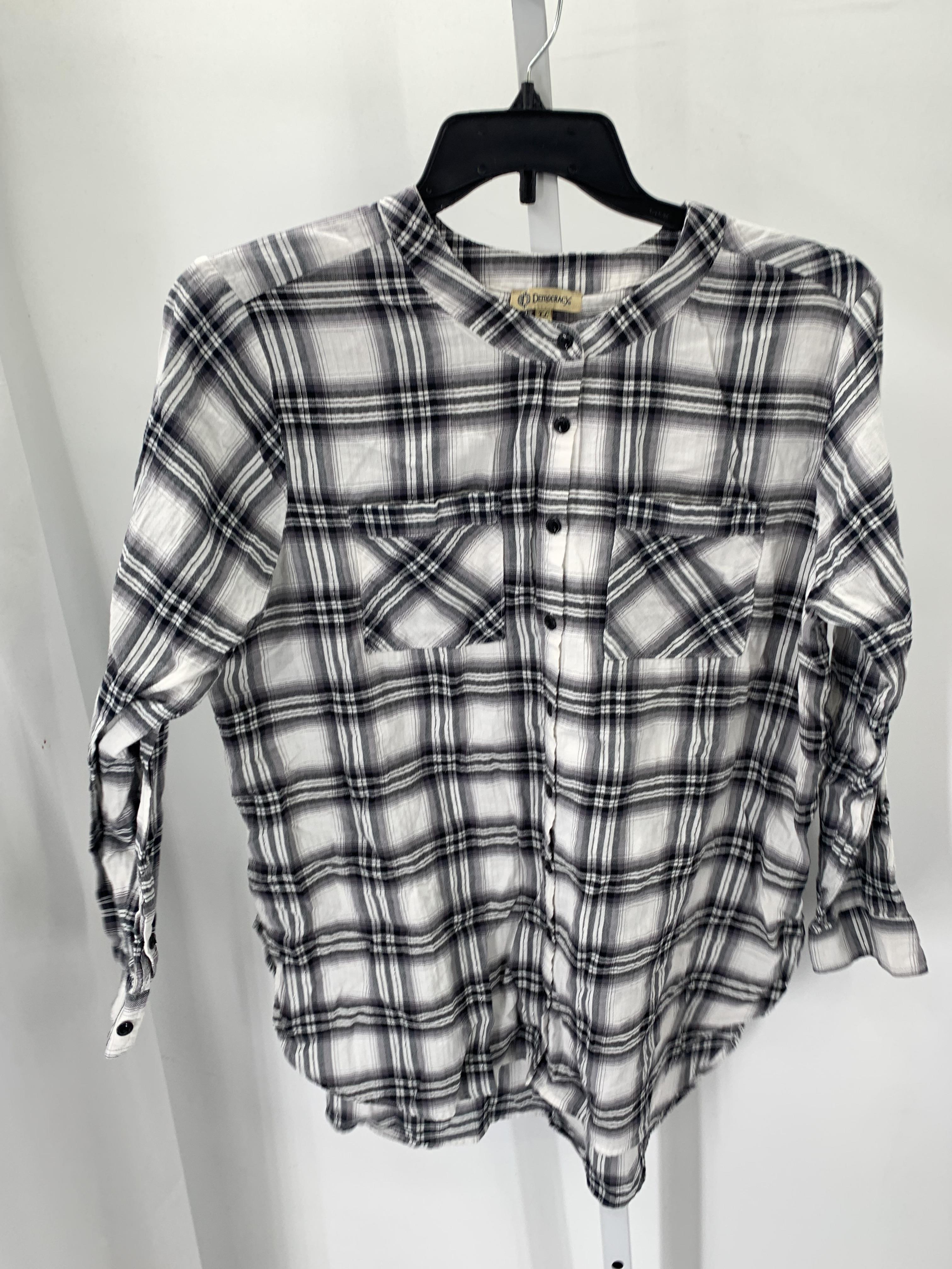 Democracy Size Extra Large Misses Long Sleeve Shirt
