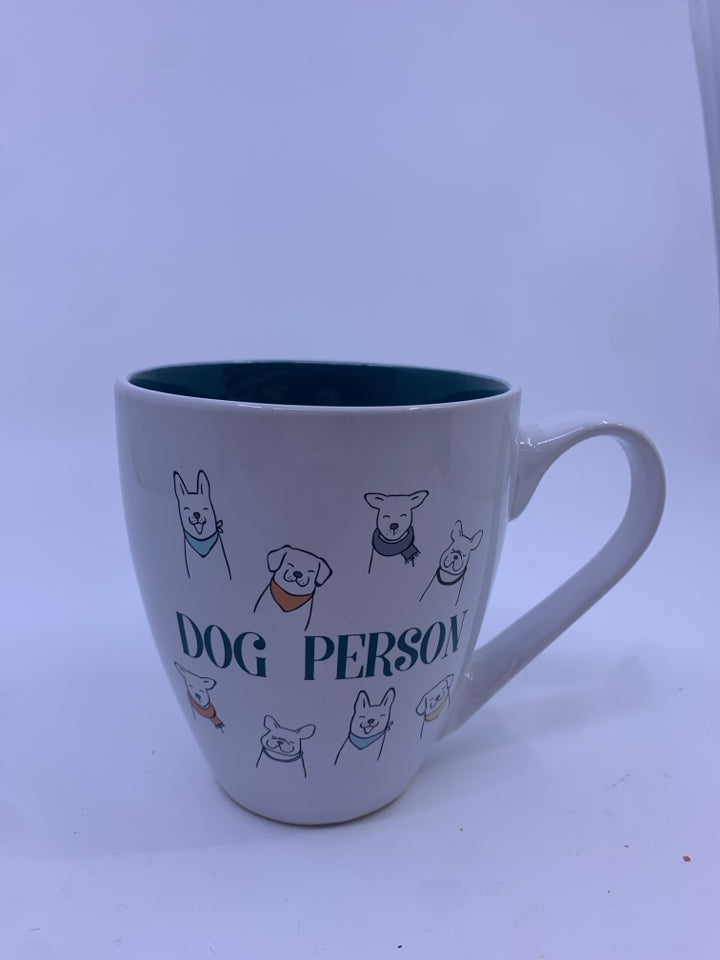 DOG PERSON COFFEE MUG.