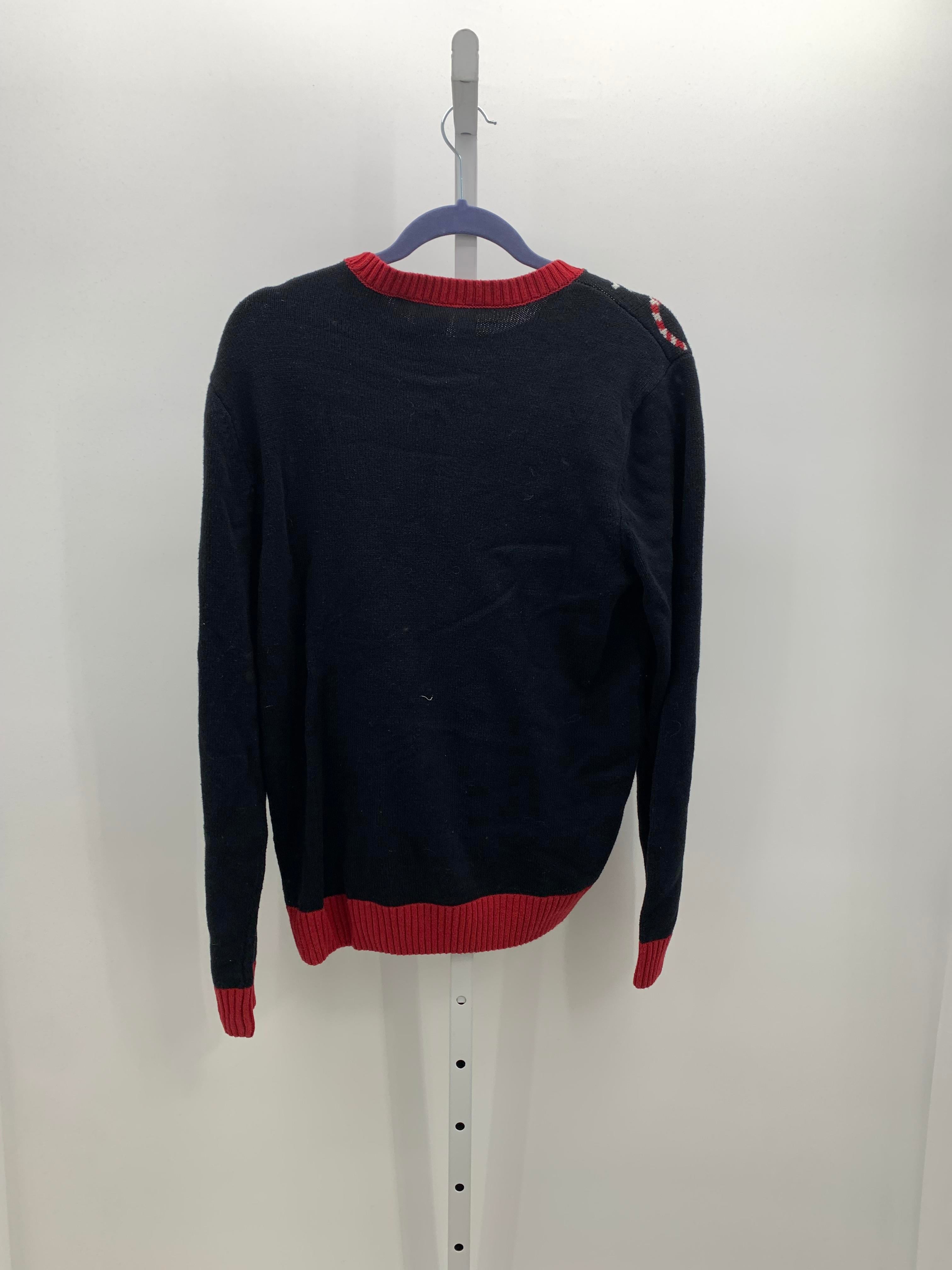 LONG SLV SWEATER SKULL ELVES