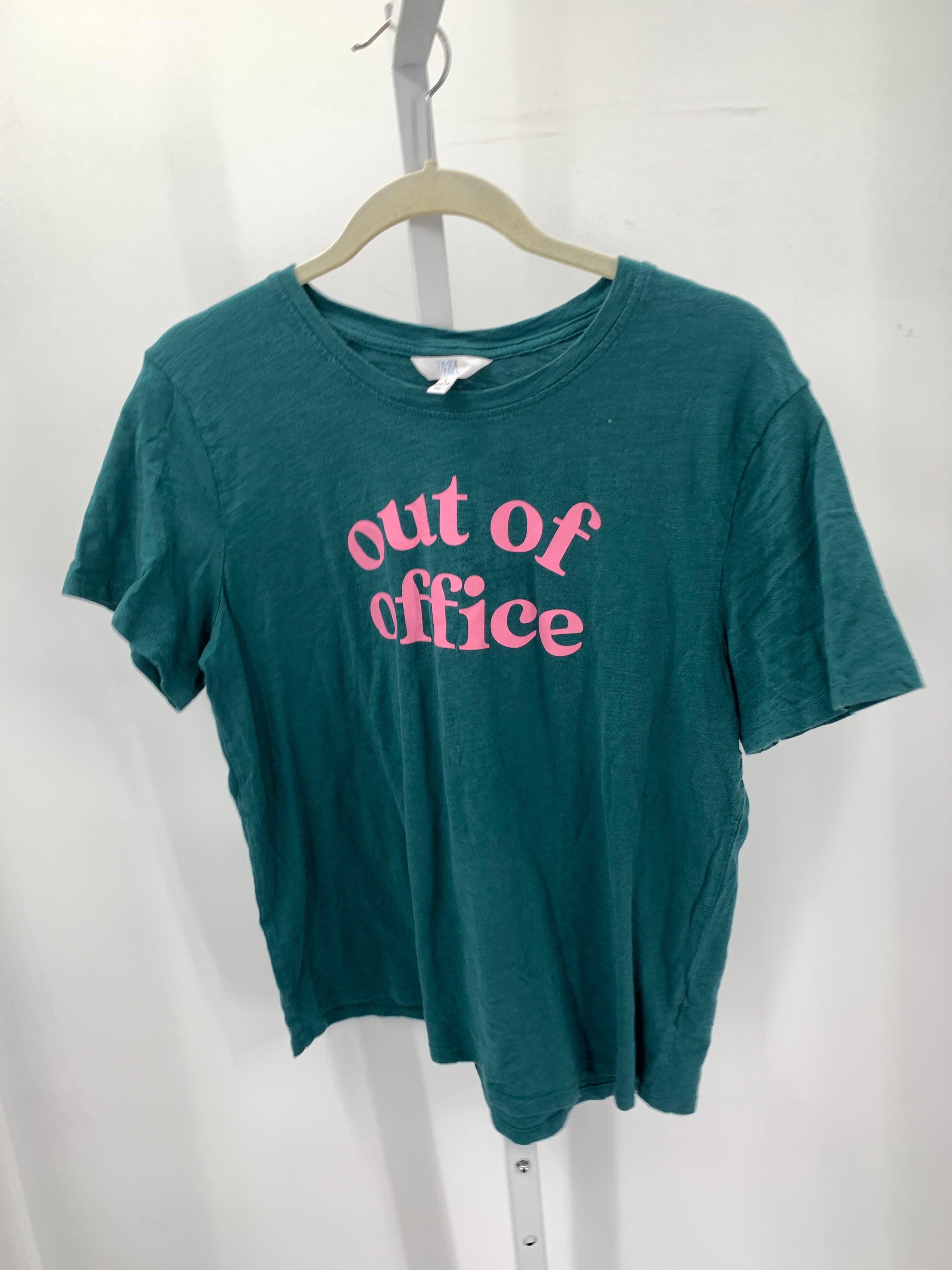 It Figures Size Large Misses Short Sleeve Shirt