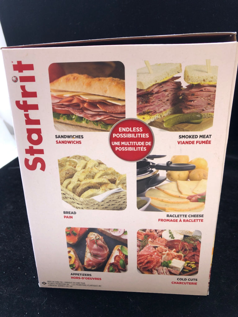NIB STARFRIT DELI SLICER.