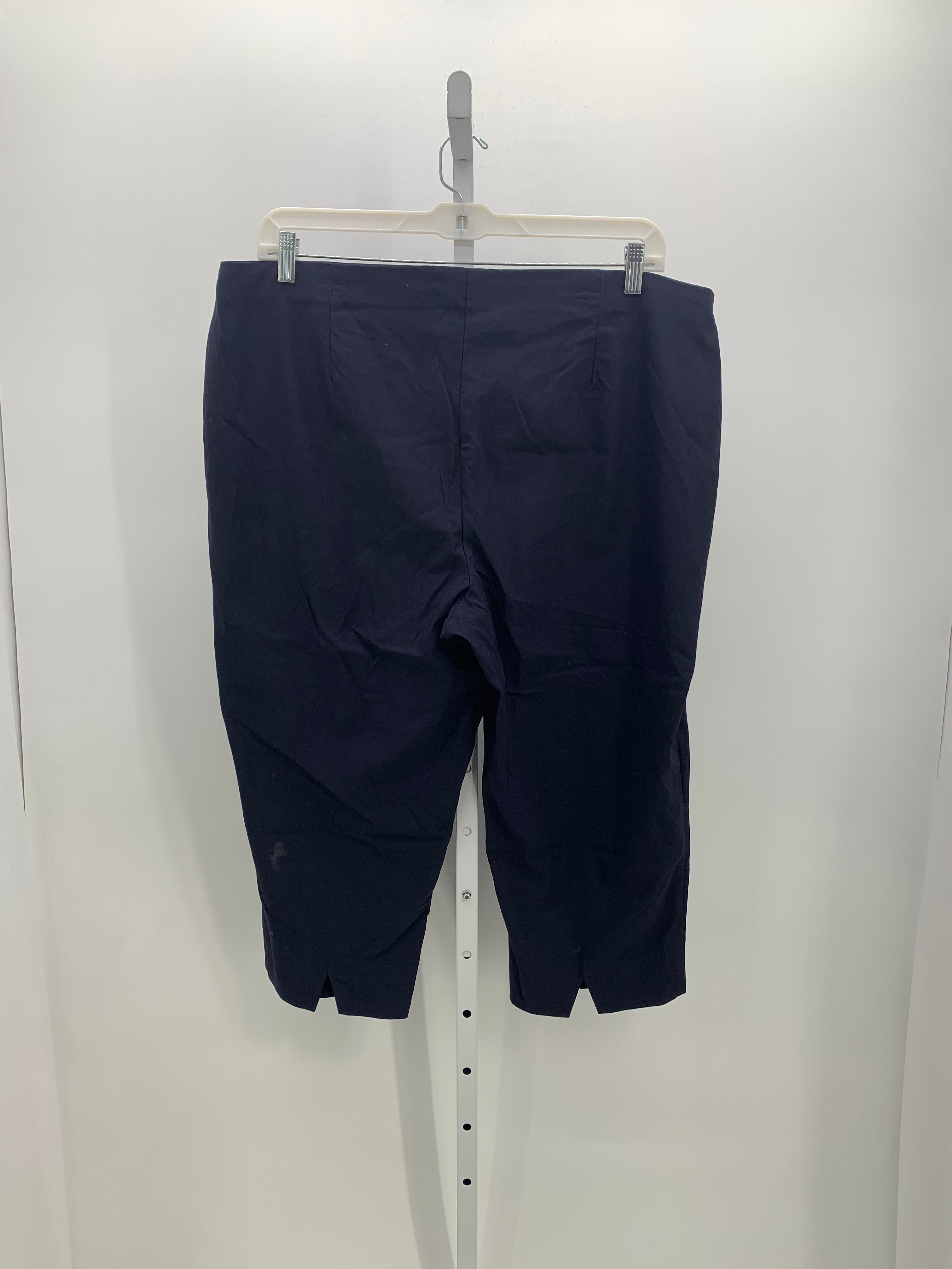 Charter Club Size 20 W Womens Cropped Pants
