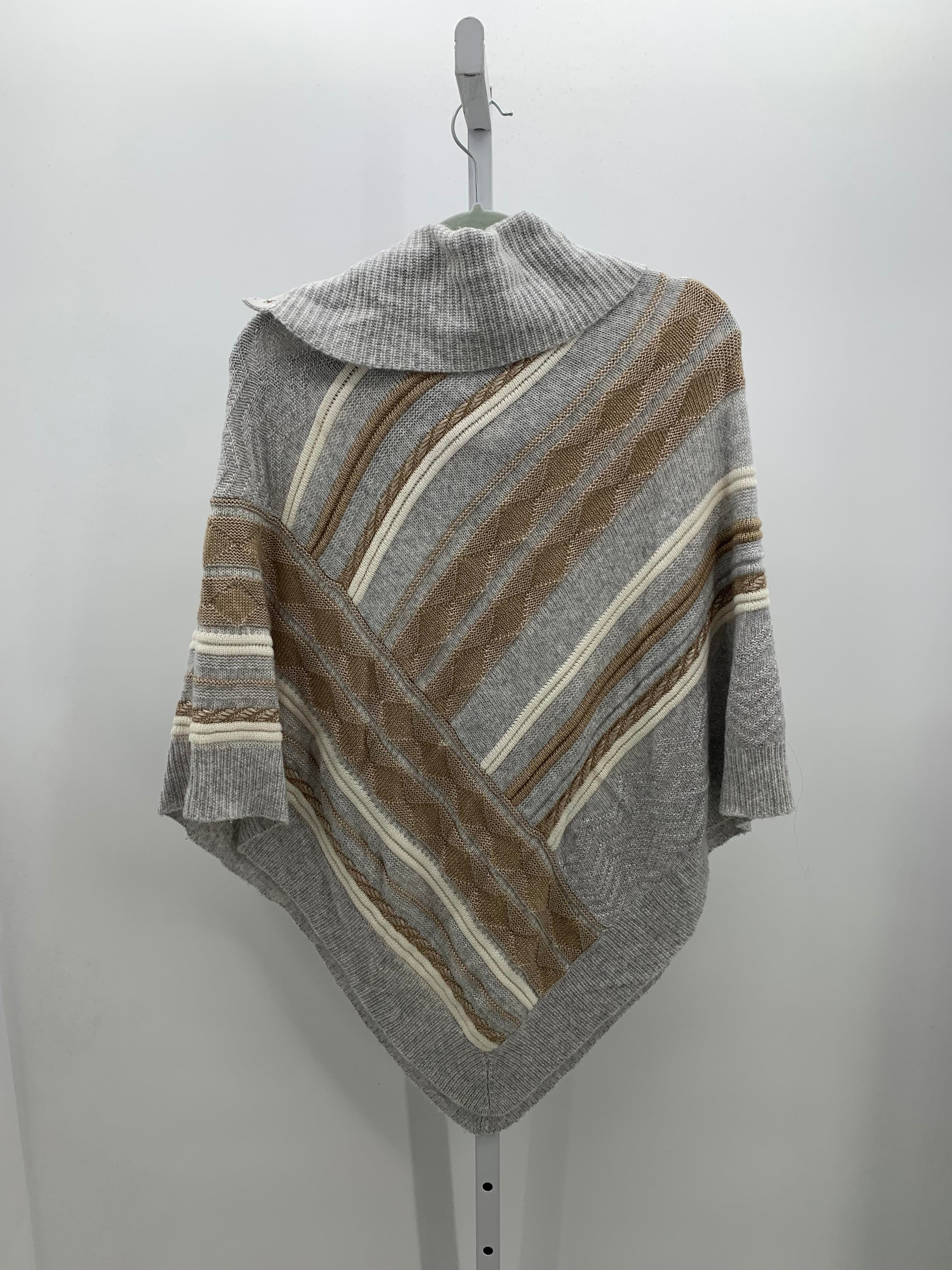White House Black Size Small Misses Poncho