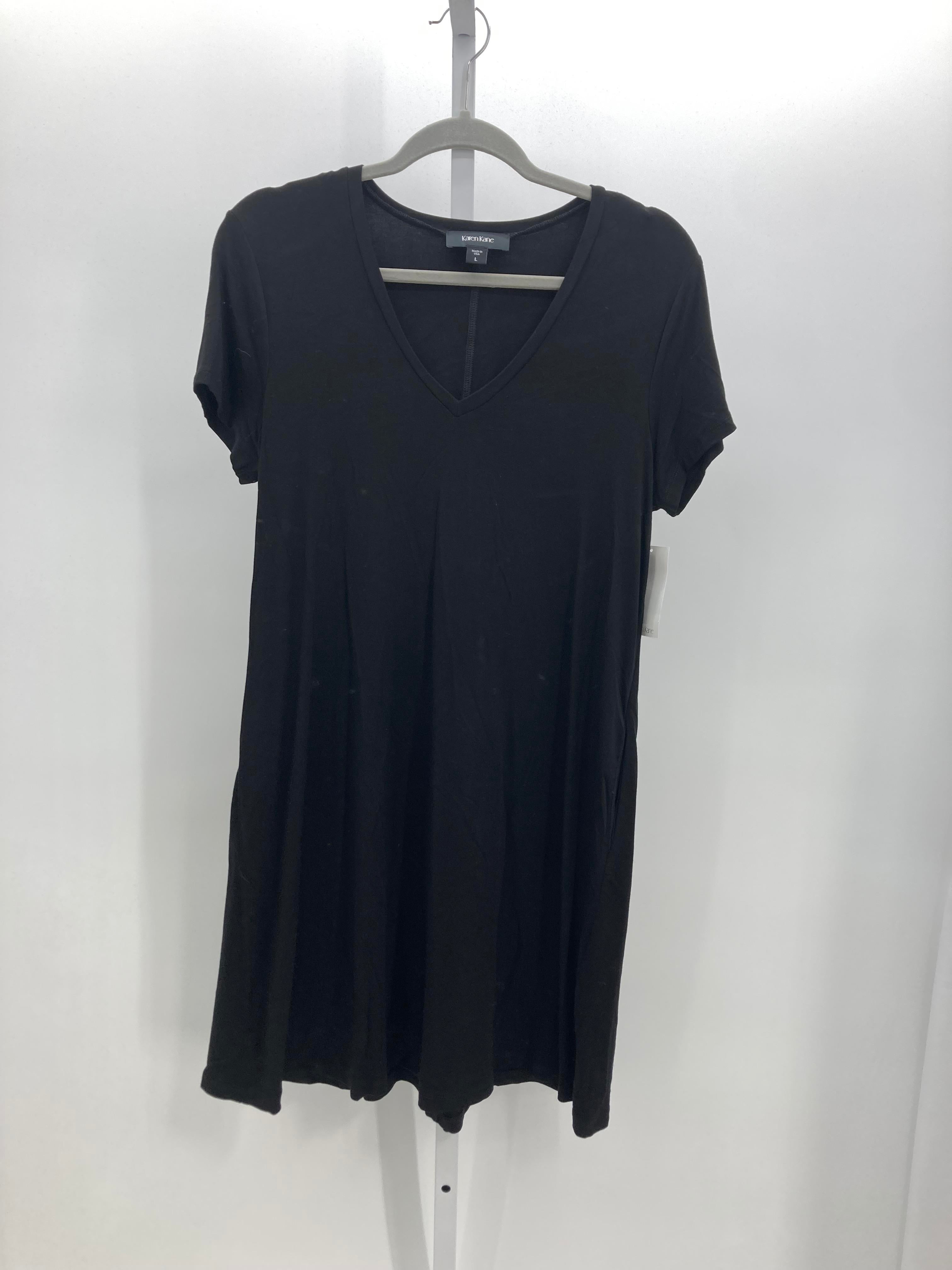 Karen Kane Size Large Misses Short Sleeve Dress