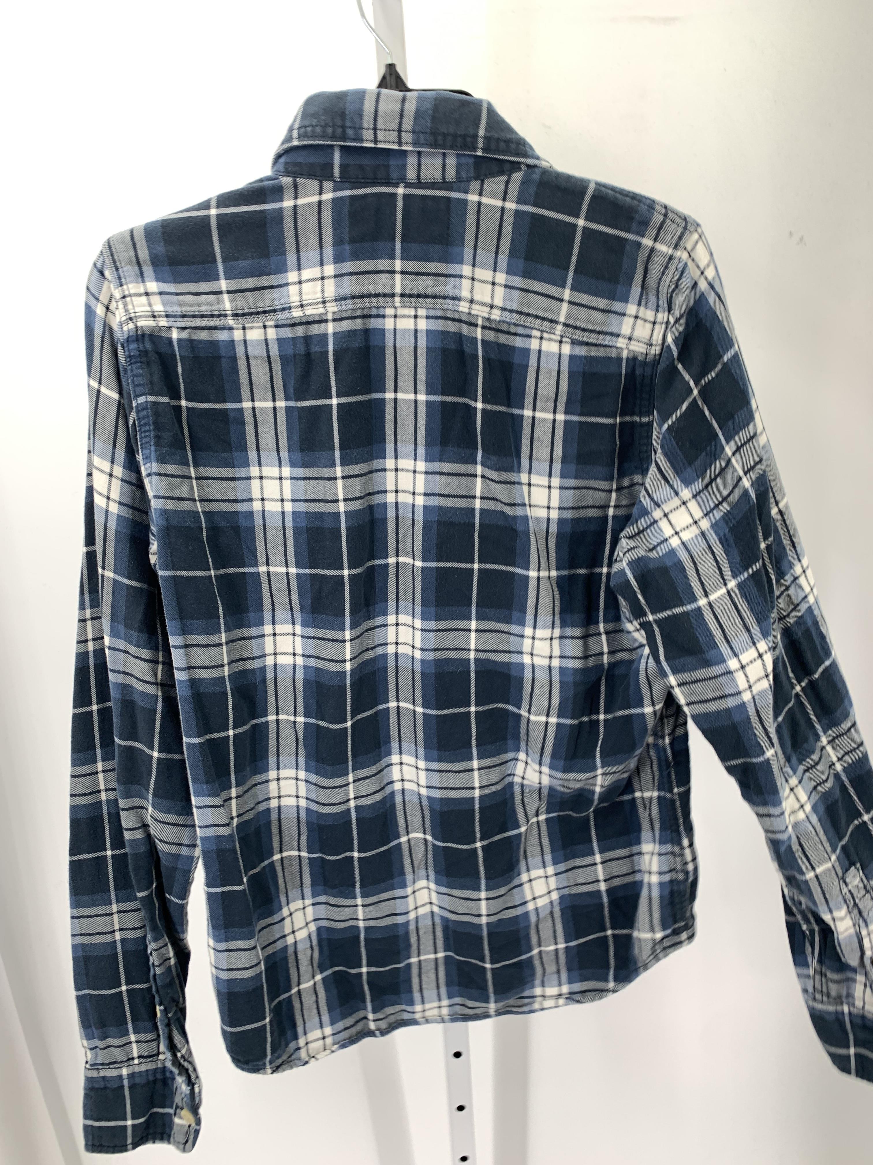 PLAID BTN DOWN