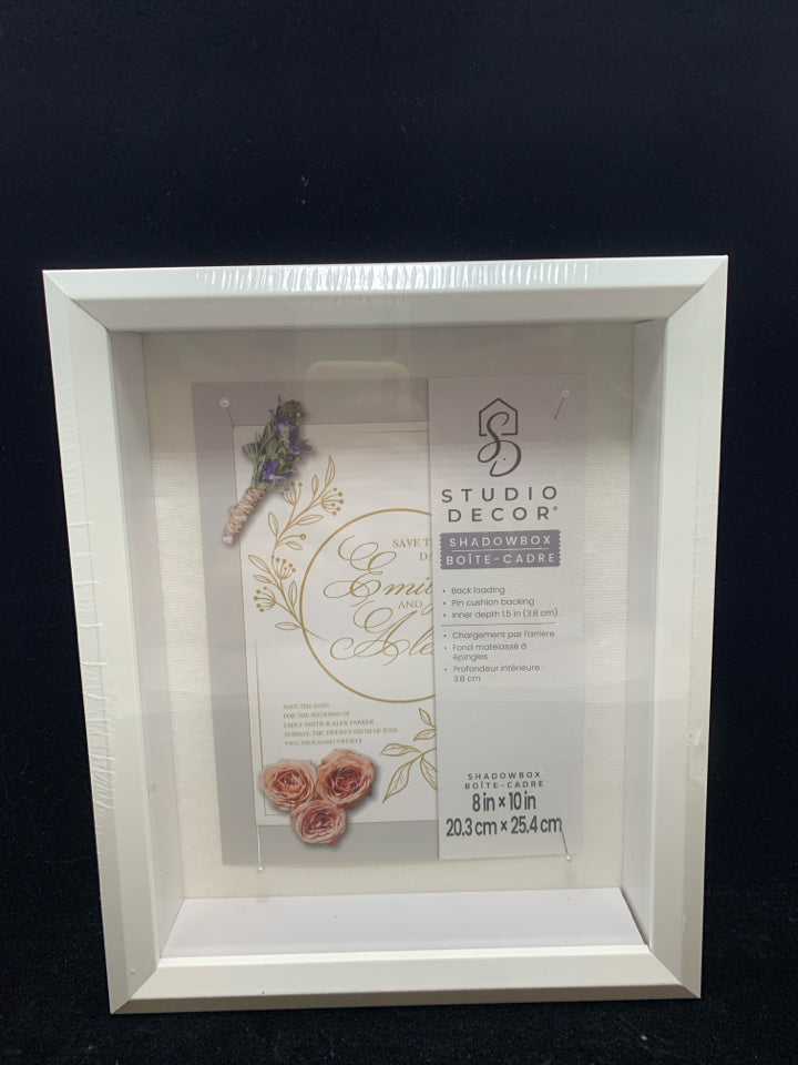 NIP 8X10 SHADOW BOX.