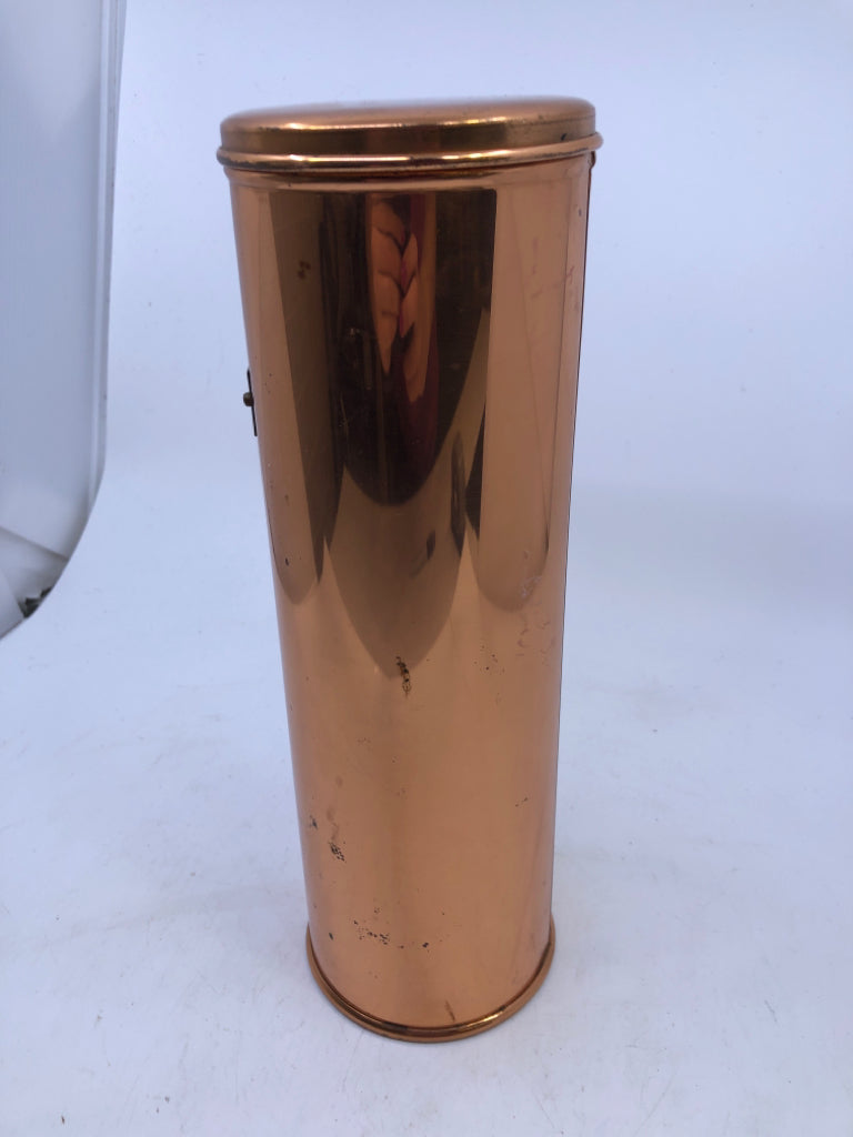 COPPER PASTA CONTAINER.