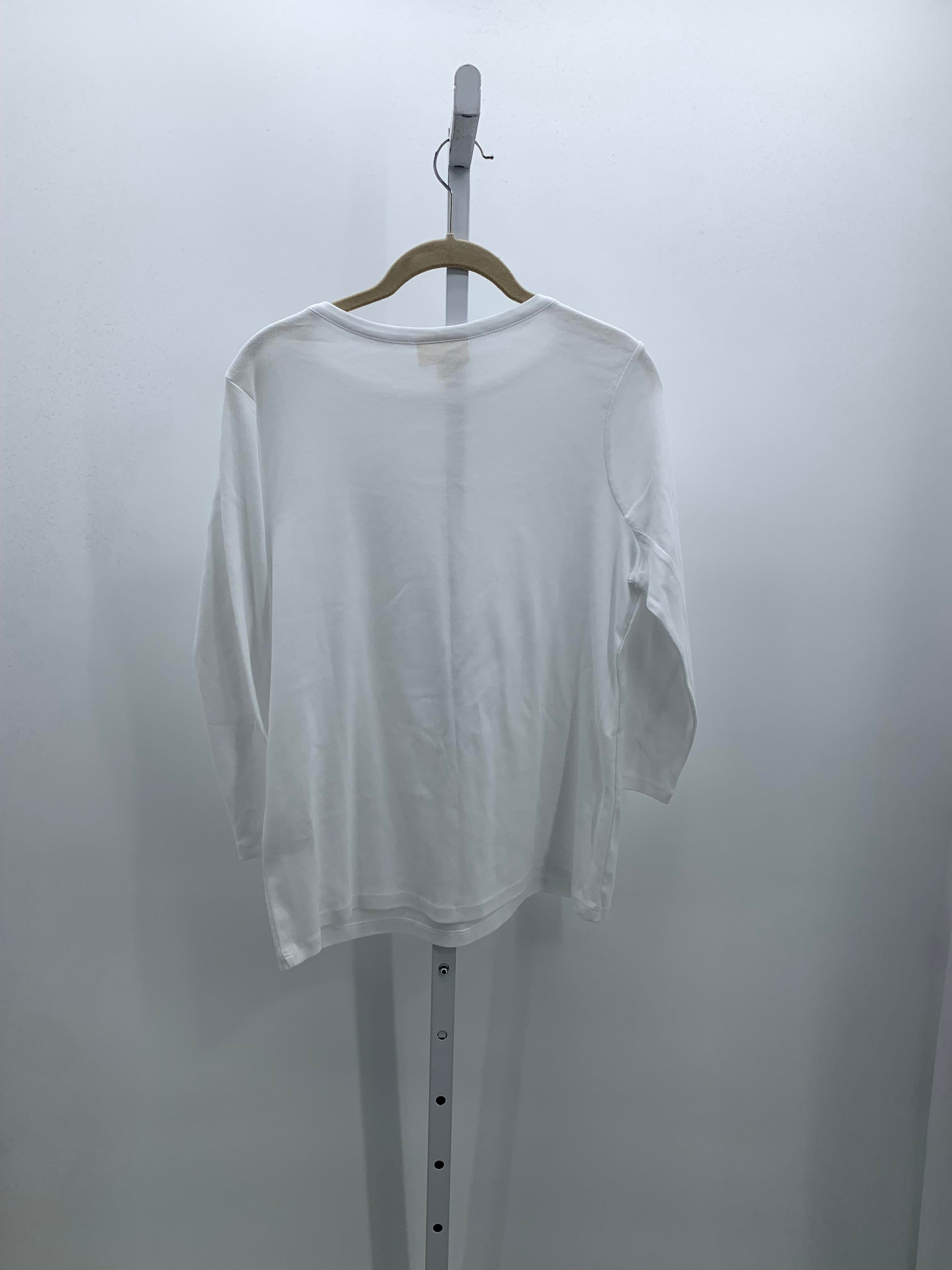 Style & Co. Size Large Petite Petite 3/4 Sleeve Shirt