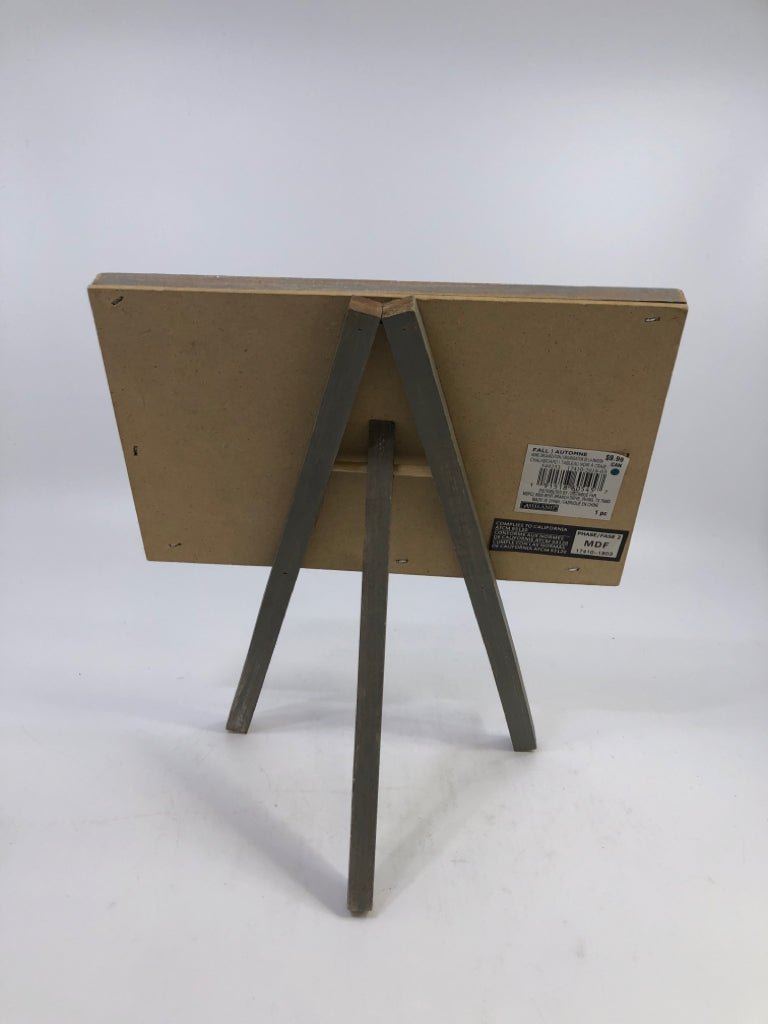 CHALKBOARD EASEL SIGN.