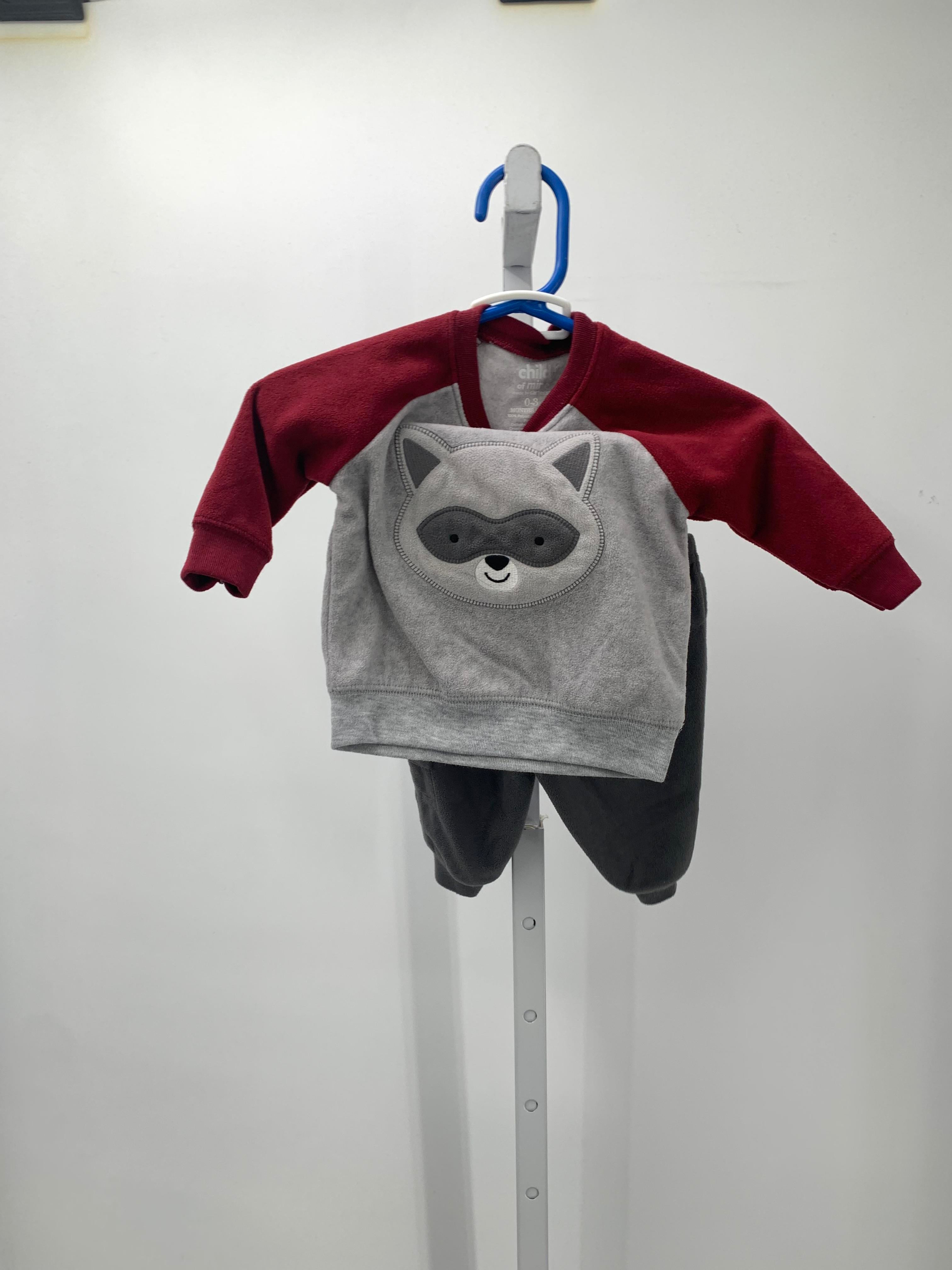 RACOON FLEECE SHIRT AND PANTS