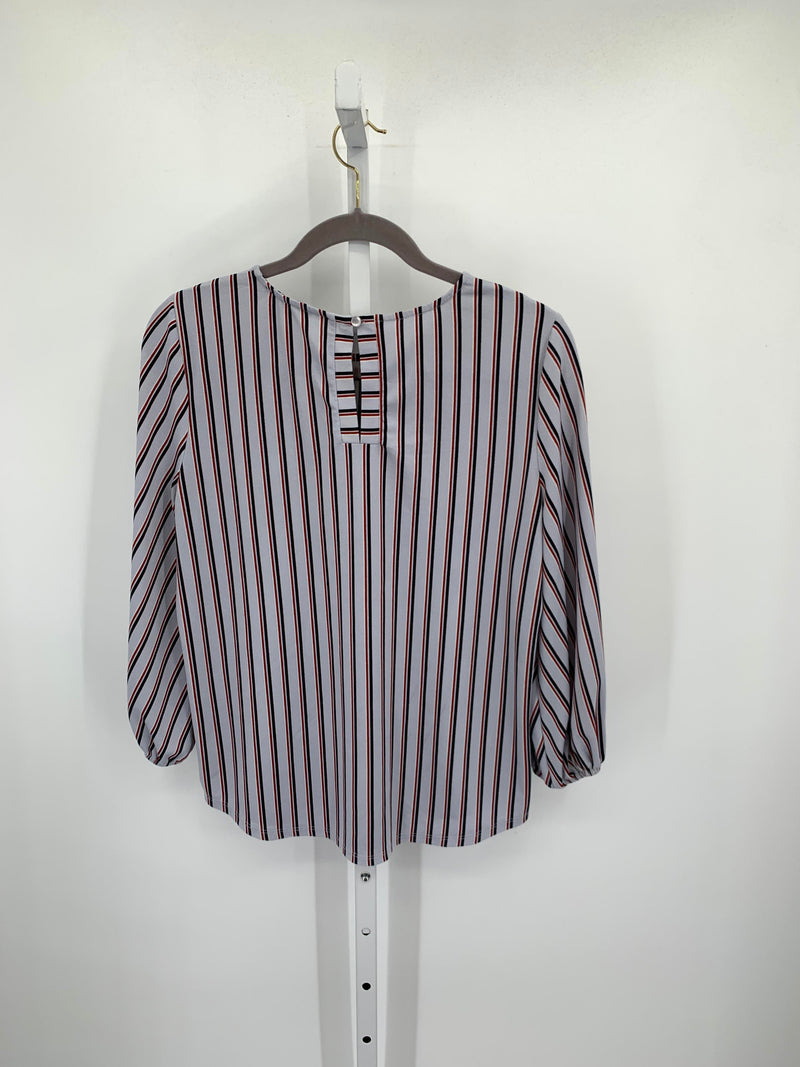 Adrianna Papell Size Medium Misses 3/4 Sleeve Shirt