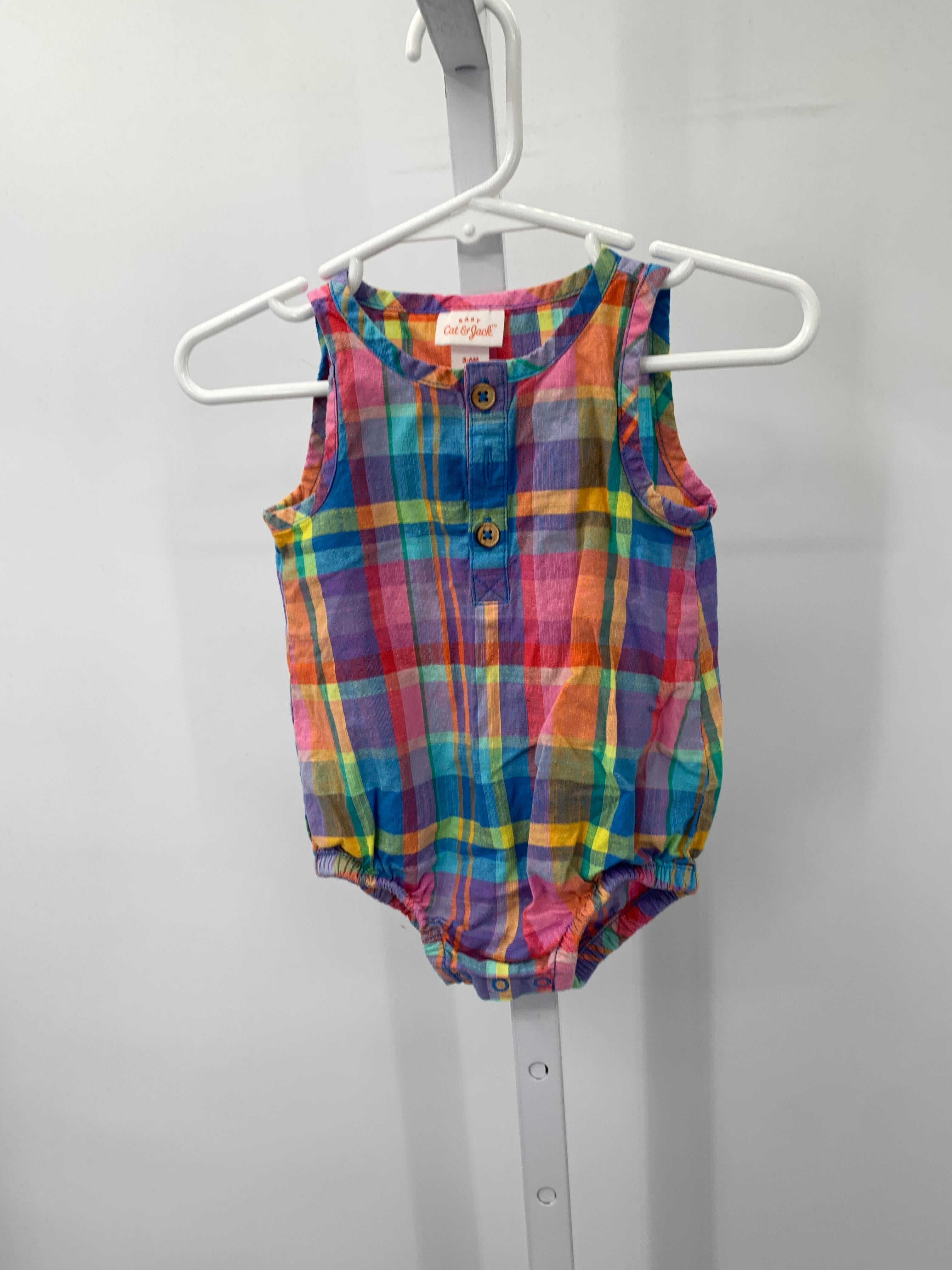 Cat & Jack Size 3-6 Months Girls Sleeveless Romper
