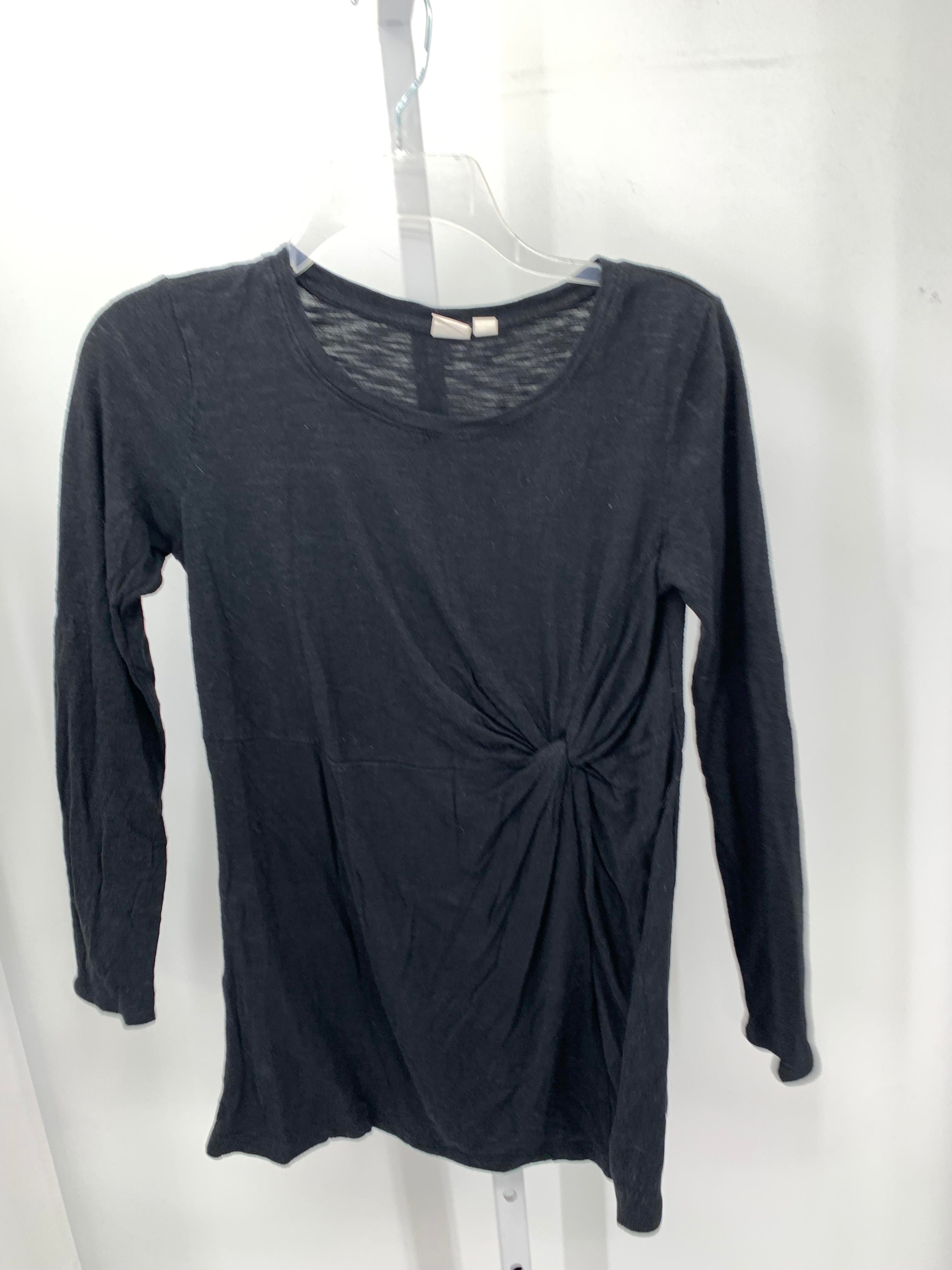 Gap Black Size X Small Maternity Long Sleeve Shirt