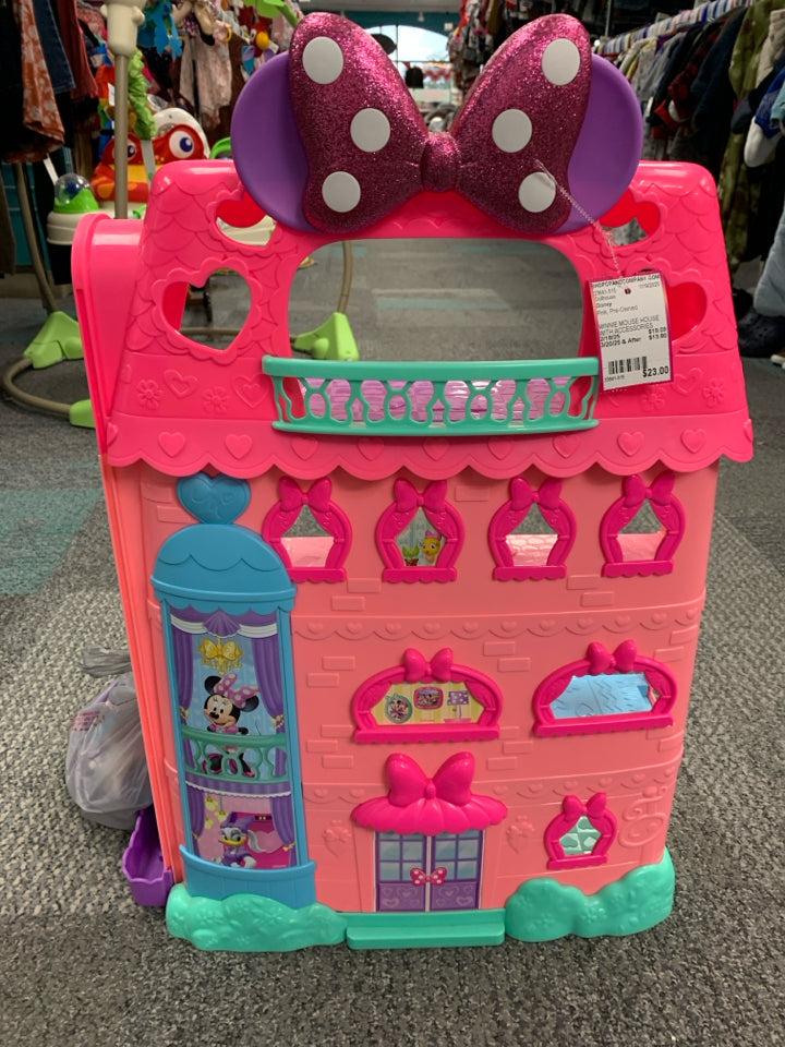 MINNIE MOUSE HOUSE WITH ACCESSORIES