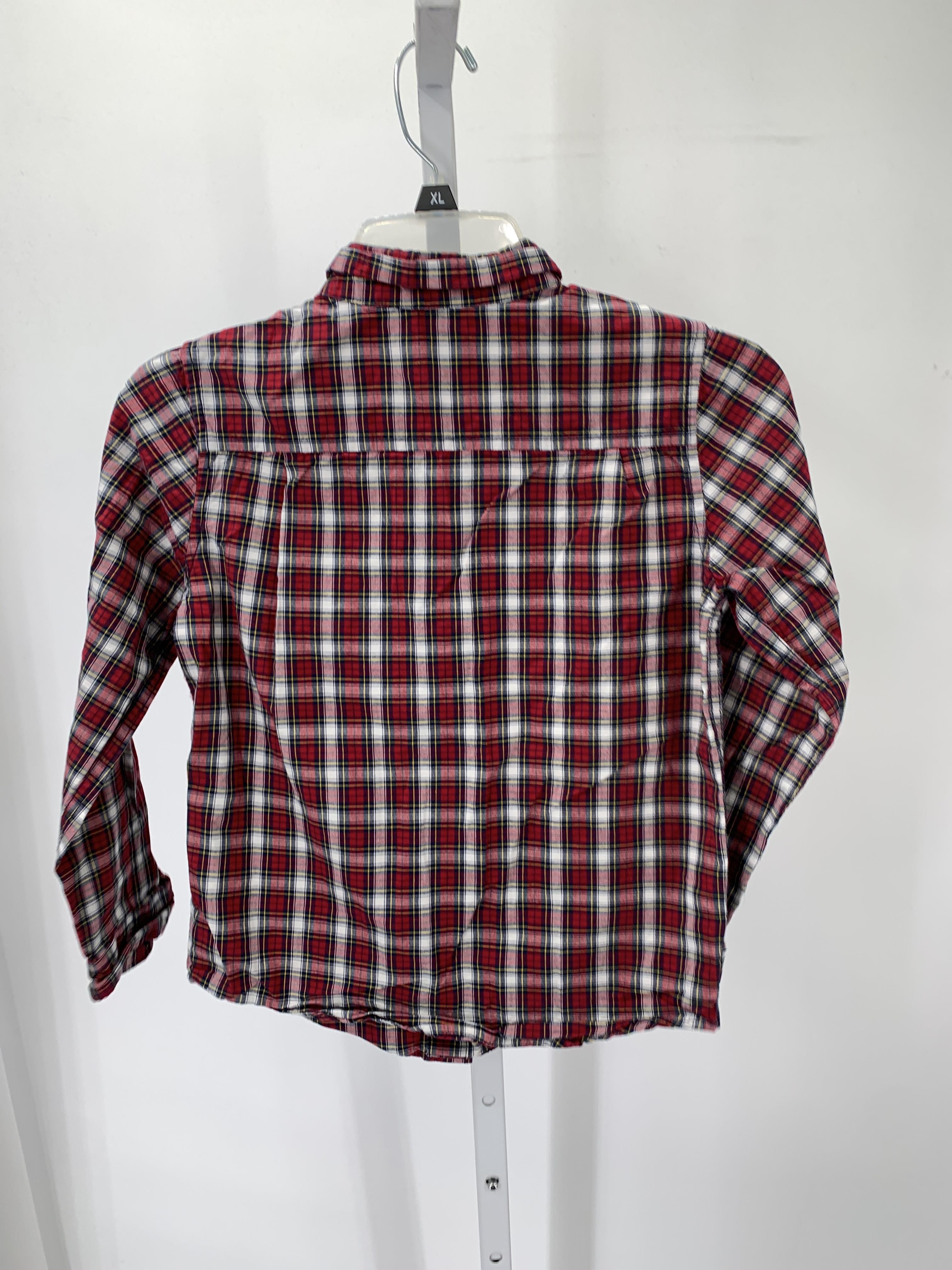 PLAID BTN DOWN