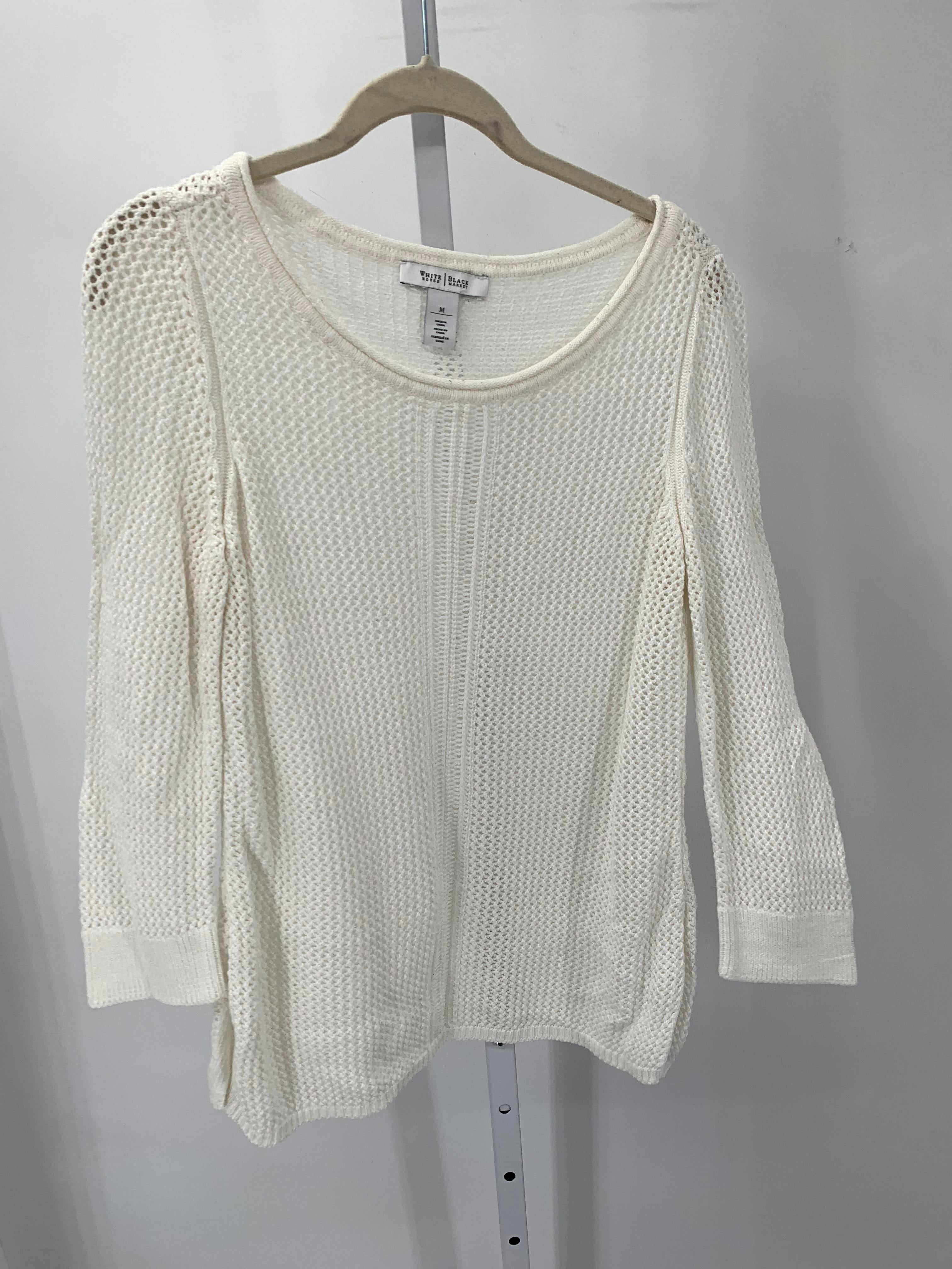 White House Black Size Medium Misses Long Slv Sweater