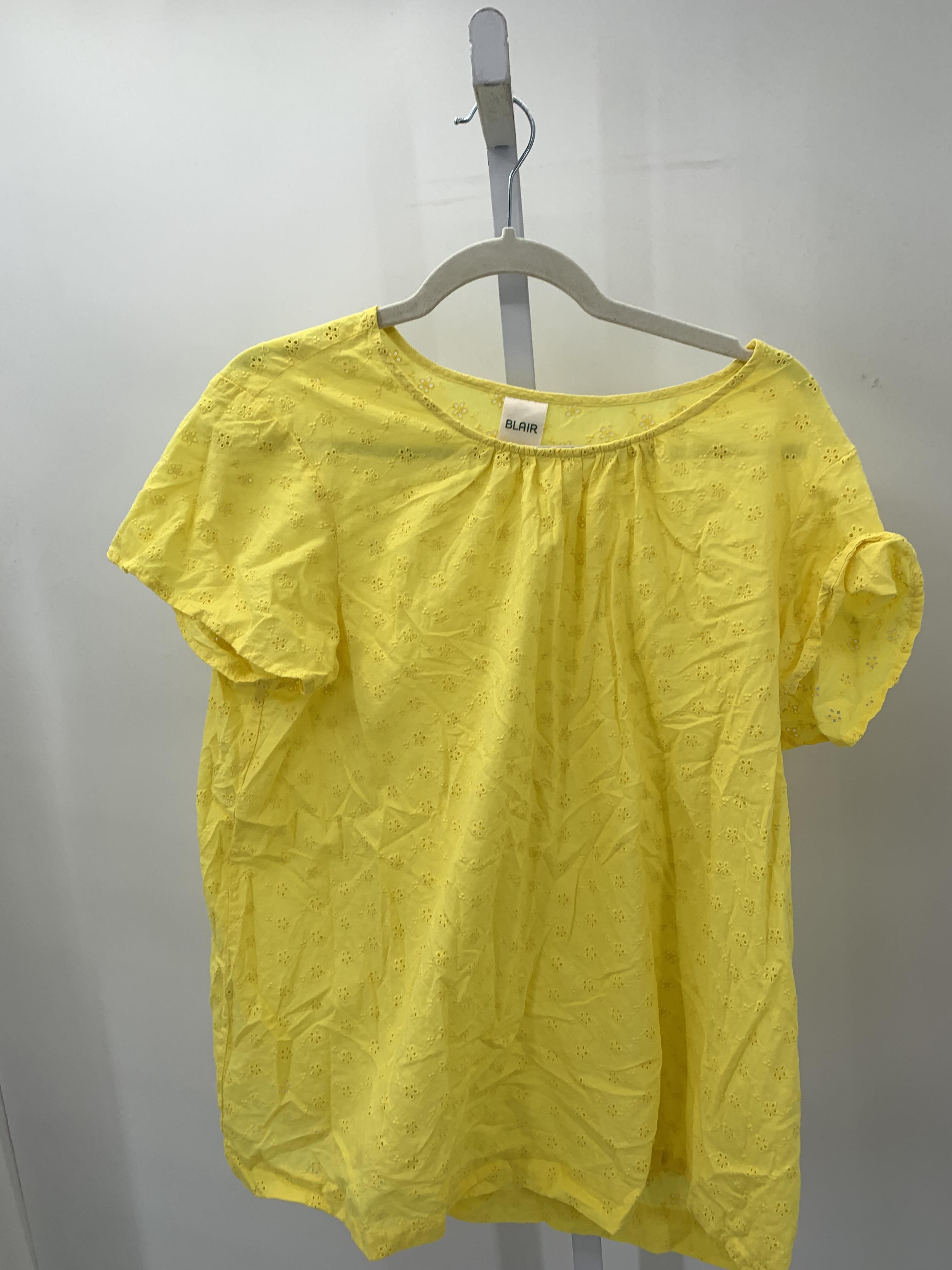 Blair Size Extra Large Misses Short Sleeve Shirt