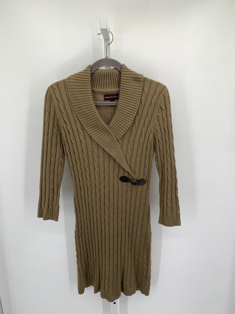 Dana Buchman Size Medium Misses Long Sleeve Dress