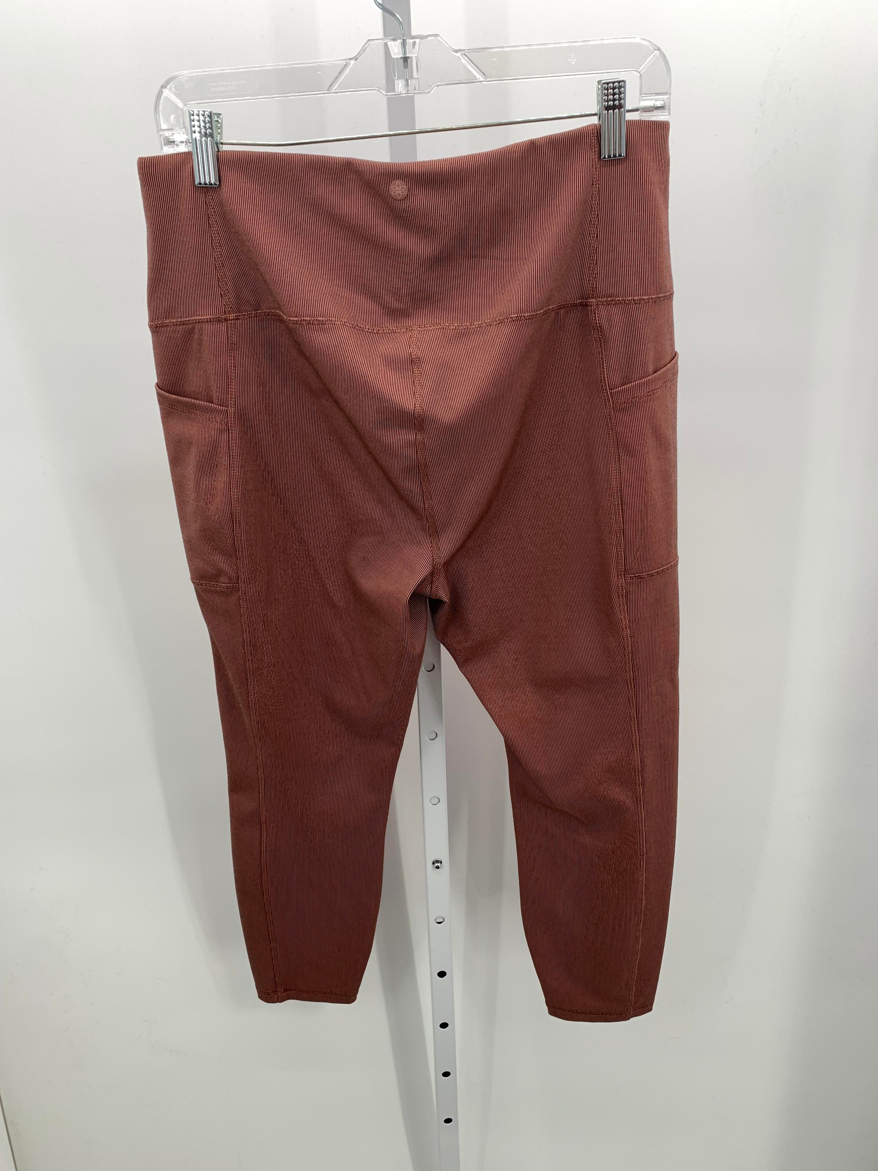 GAIAM Size Extra Large Misses Leggings