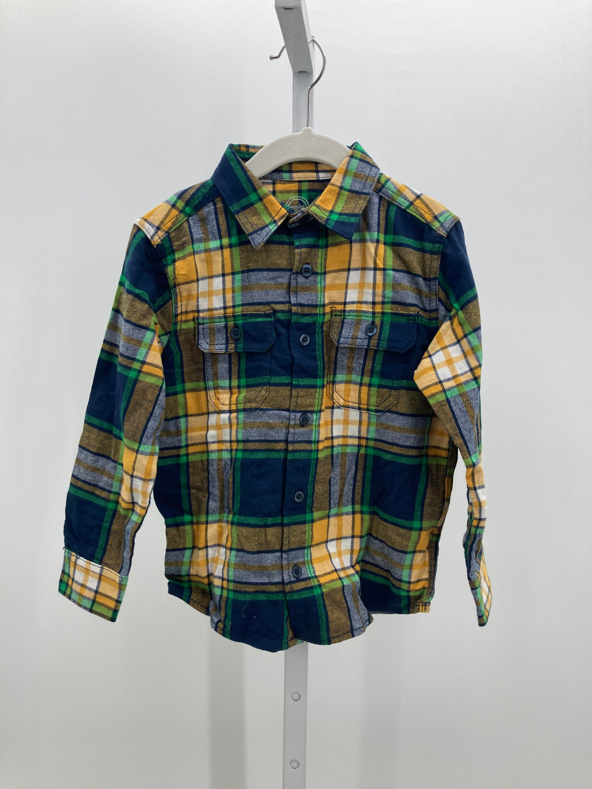 GREEN YELLOW PLAID