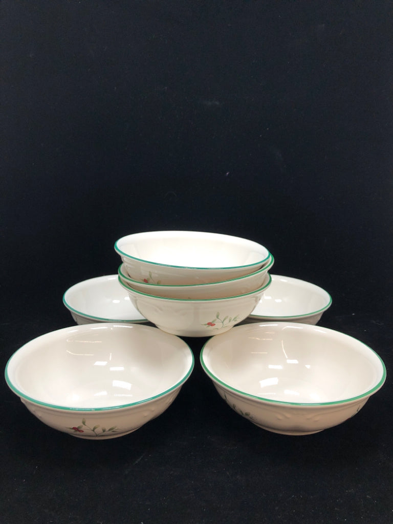 34PC HOLLY PATTERN DISH SET - PFALTZGRAFF SERV FOR 8.