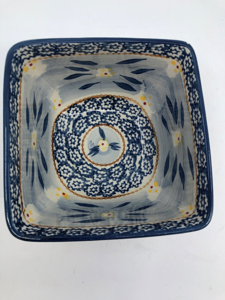 BLUE OLD WORLD TEMP-TATIONS SERVING BOWL.