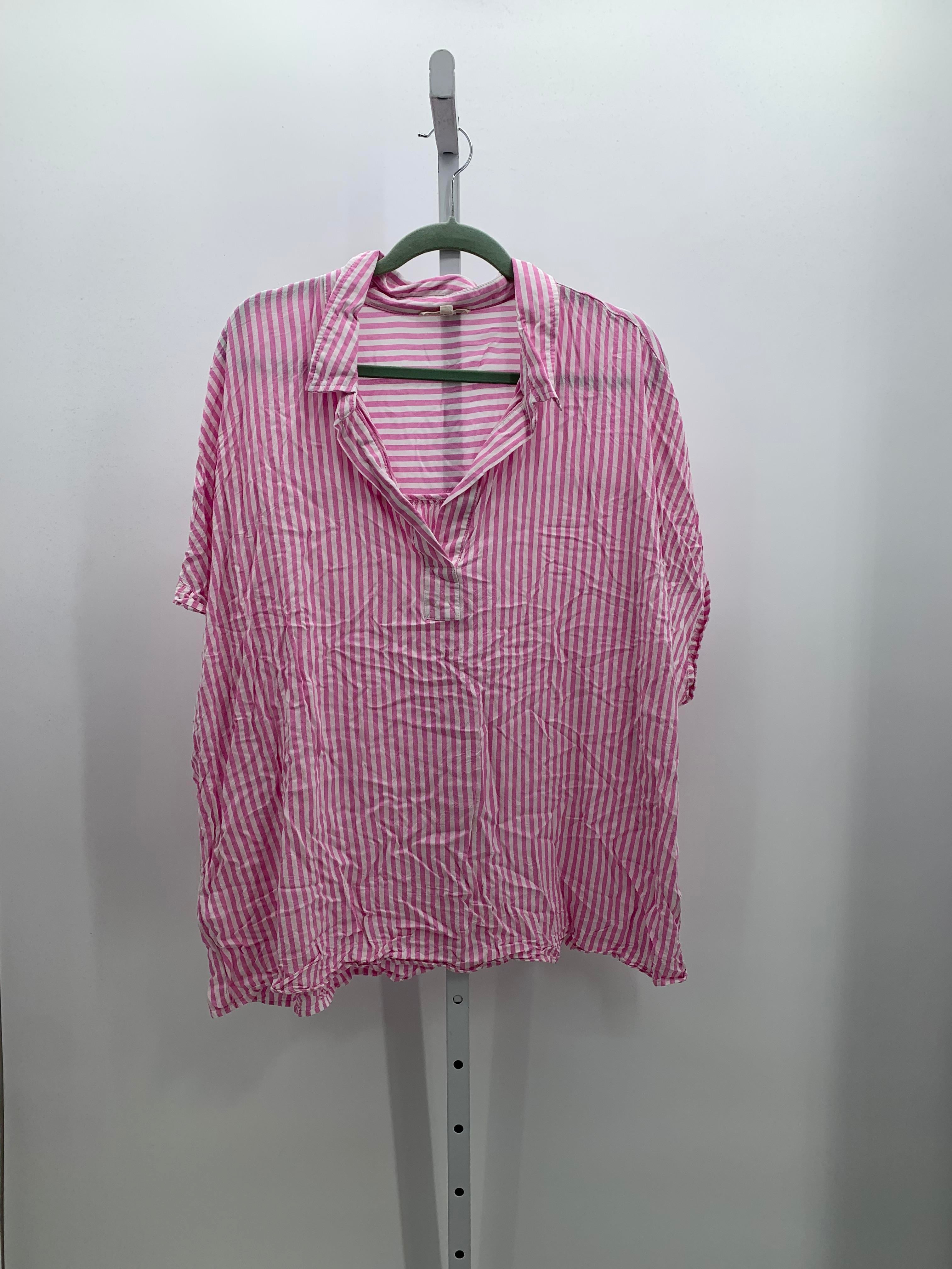 Jane + Delancey Size 3X Womens Short Sleeve Shirt