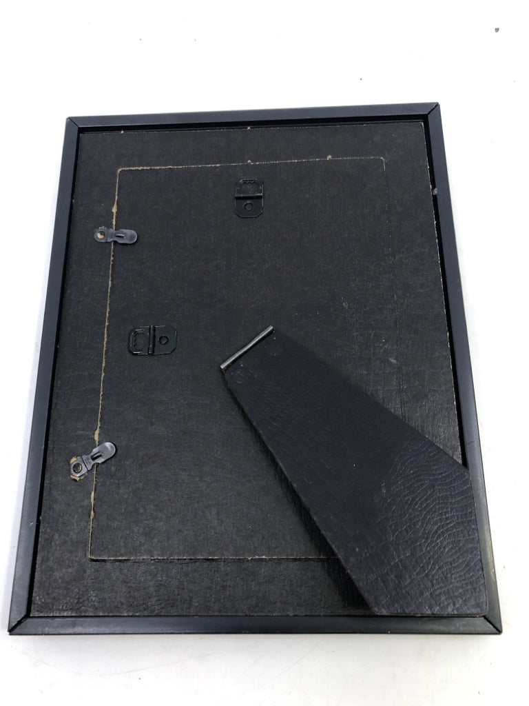 PRIMITIVE "MY HOME MY COMFORT" HOUSE DARK WOOD FRAME.