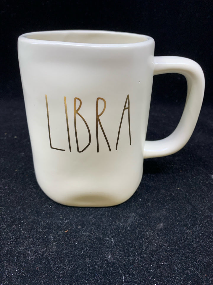 LIBRA RAE DUNN COFFEE MUG.