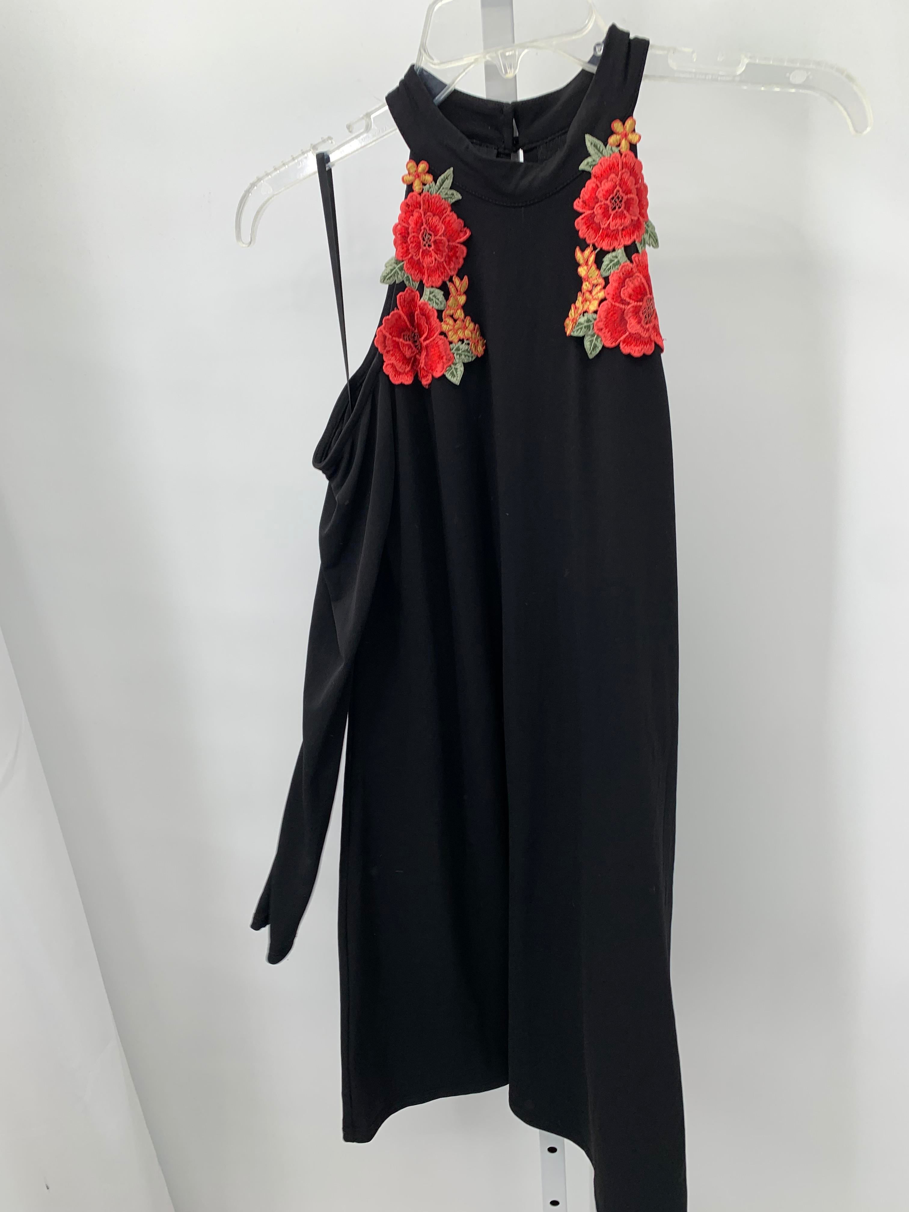By & By Size Large Juniors Long Sleeve Dress