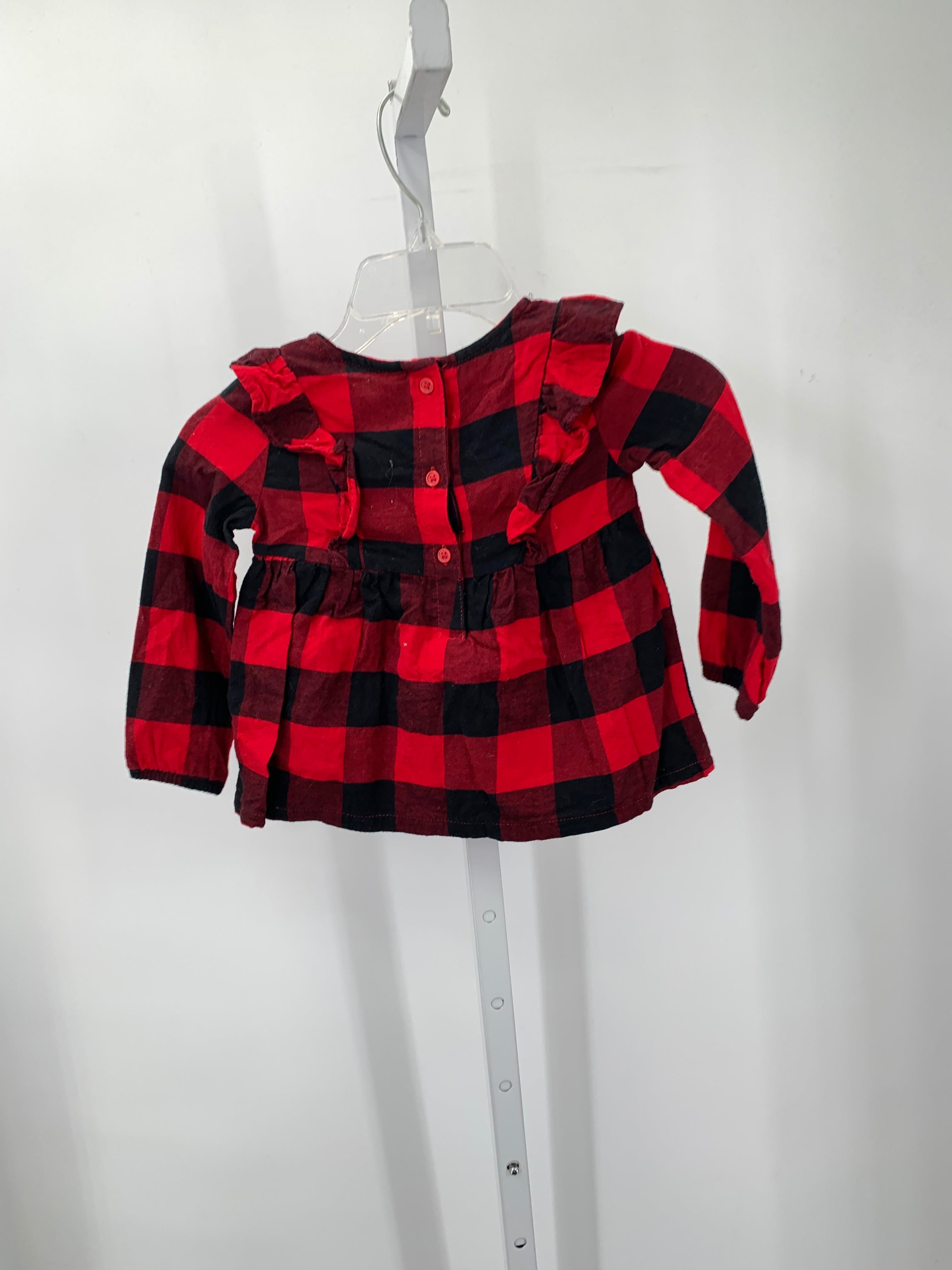 Carters Size 2T Girls Long Sleeve Shirt