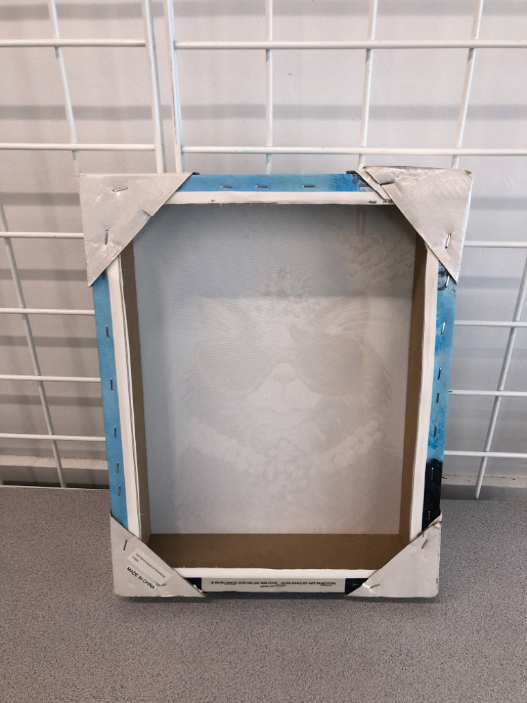 FANCY CAT CANVAS.