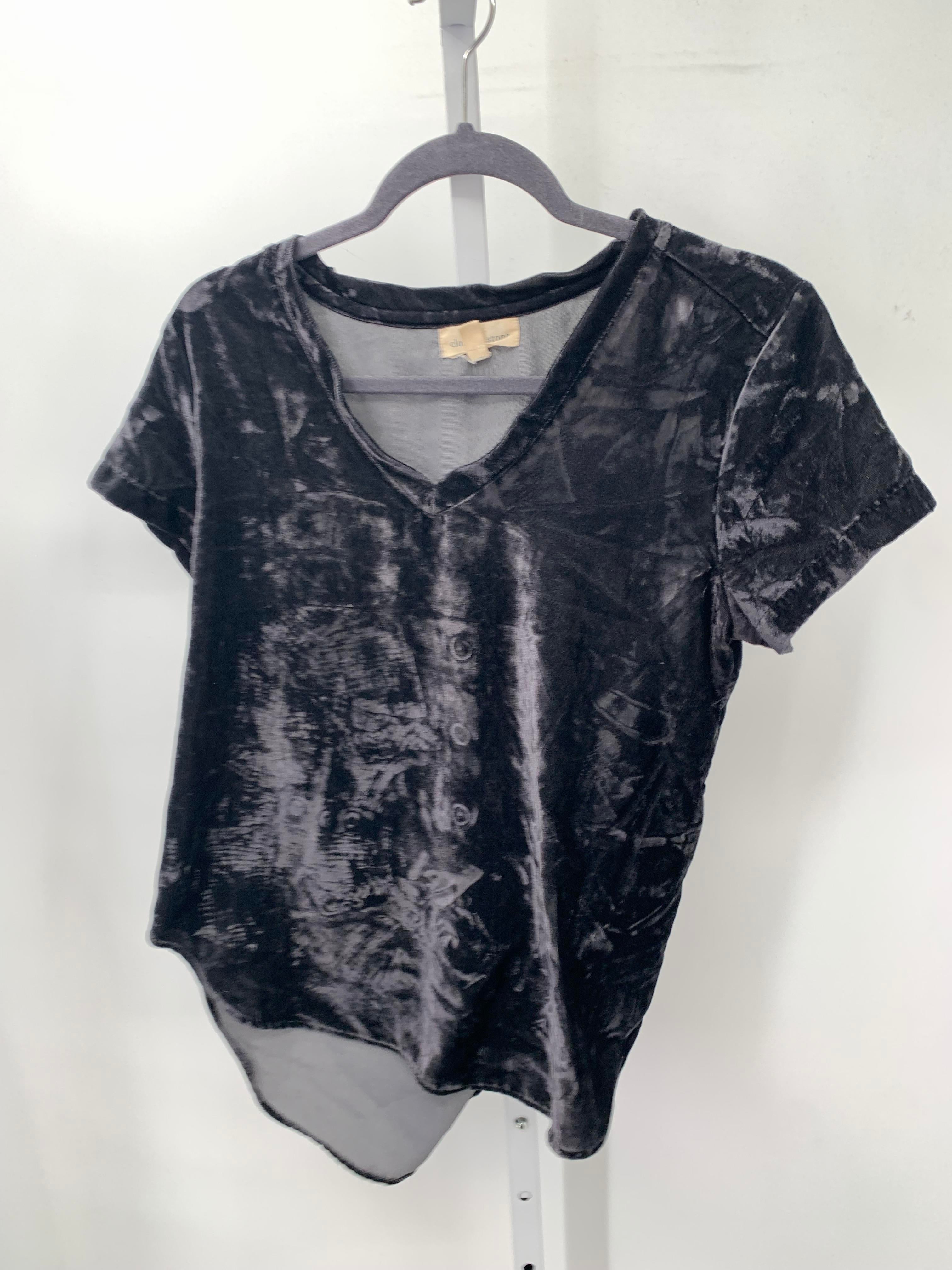 Cloth & Stone Size Small Misses Short Sleeve Shirt