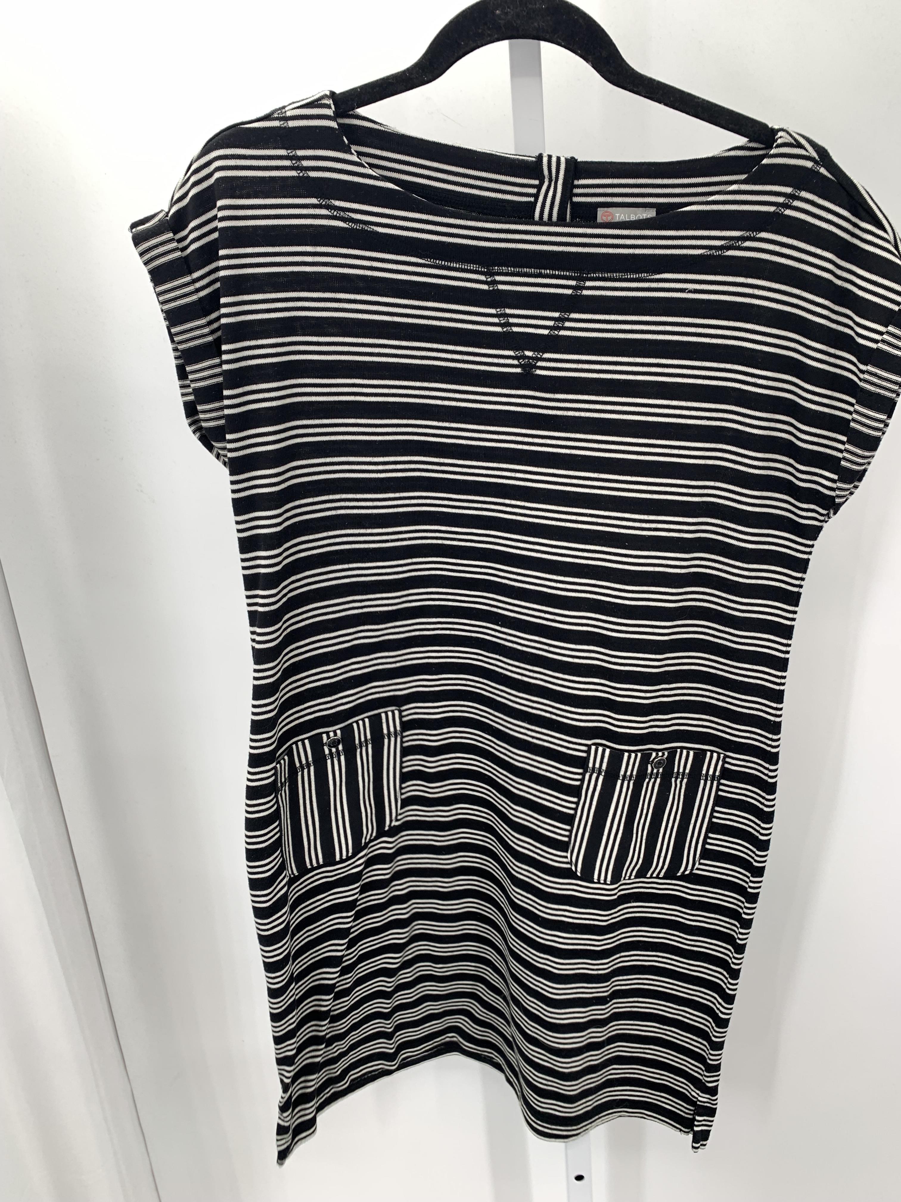 Talbots Size Medium Petite Petite Short Sleeve Dress