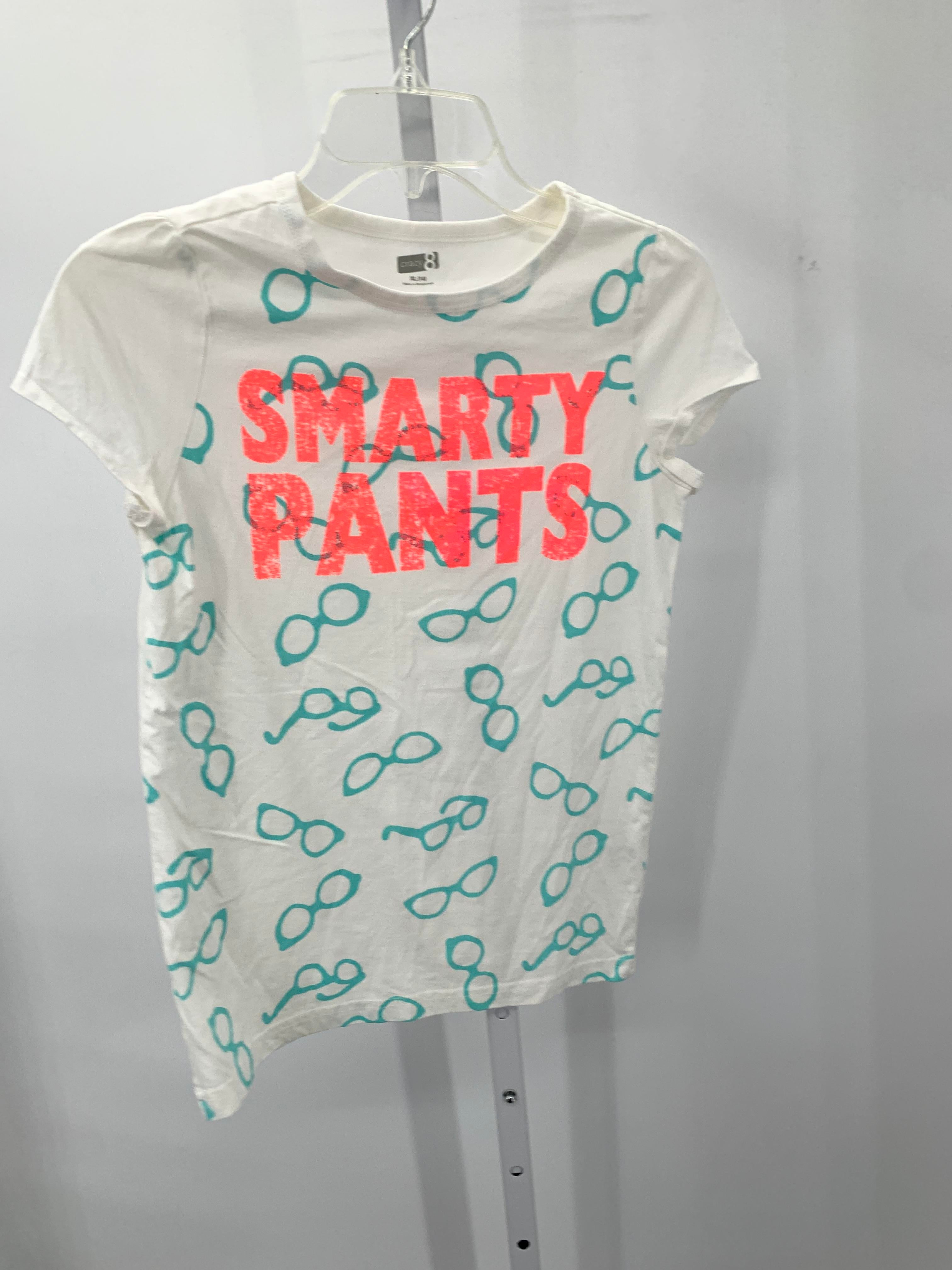 Crazy 8 Size 14 Girls Short Sleeve Shirt