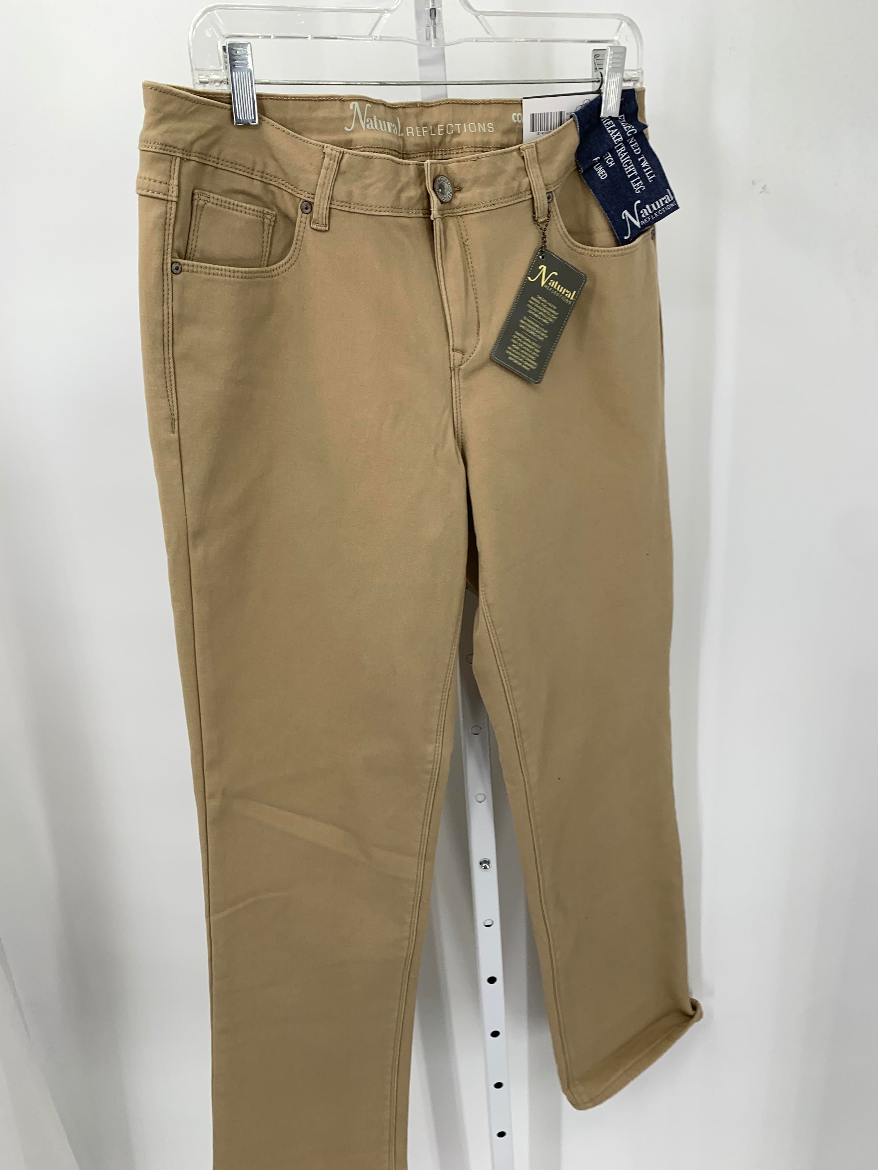 Natural Reflections Size 10 Misses Pants